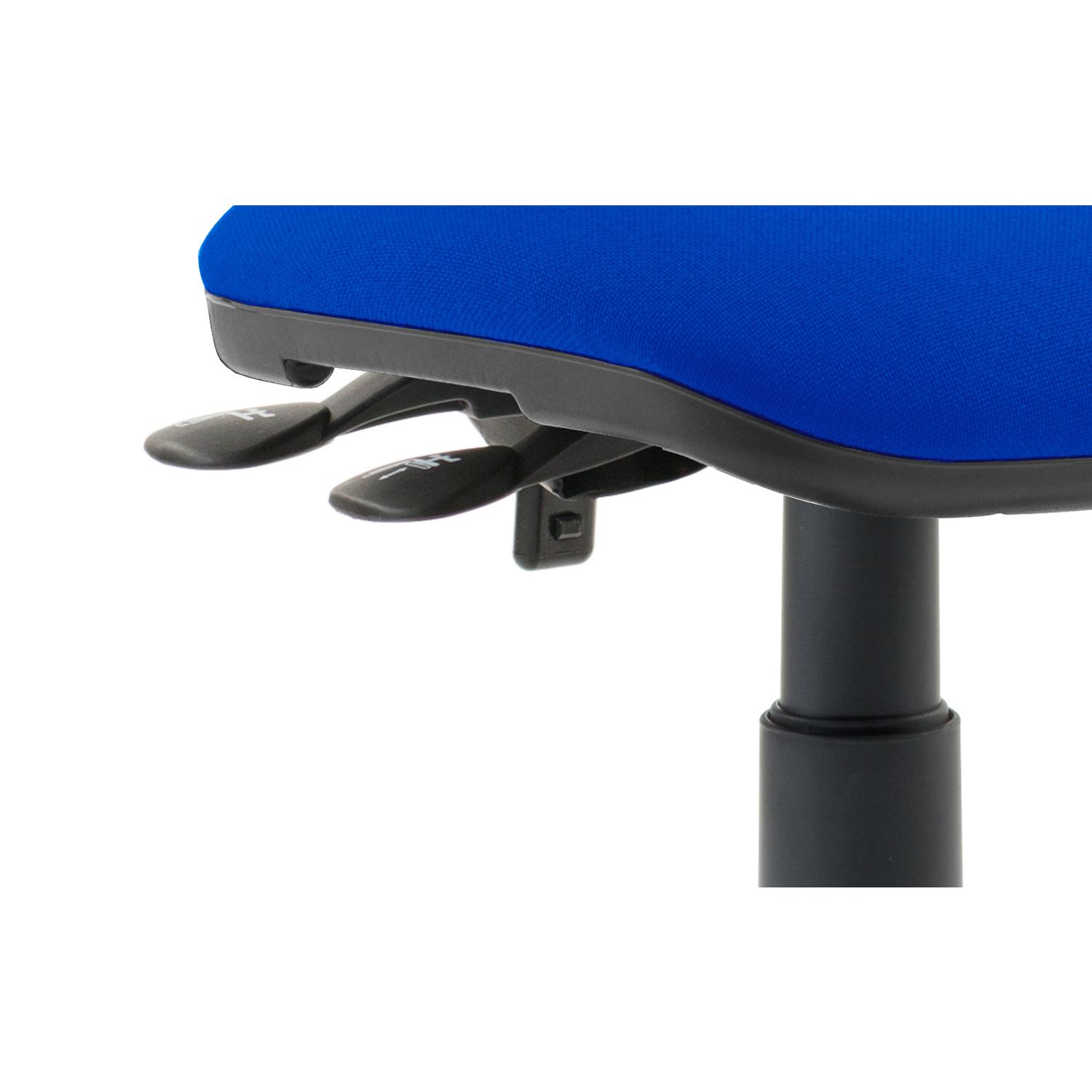 Eclipse Plus II Lever Task Operator Chair Blue Eclipse Plus II Lever Task Operator Chair Blue