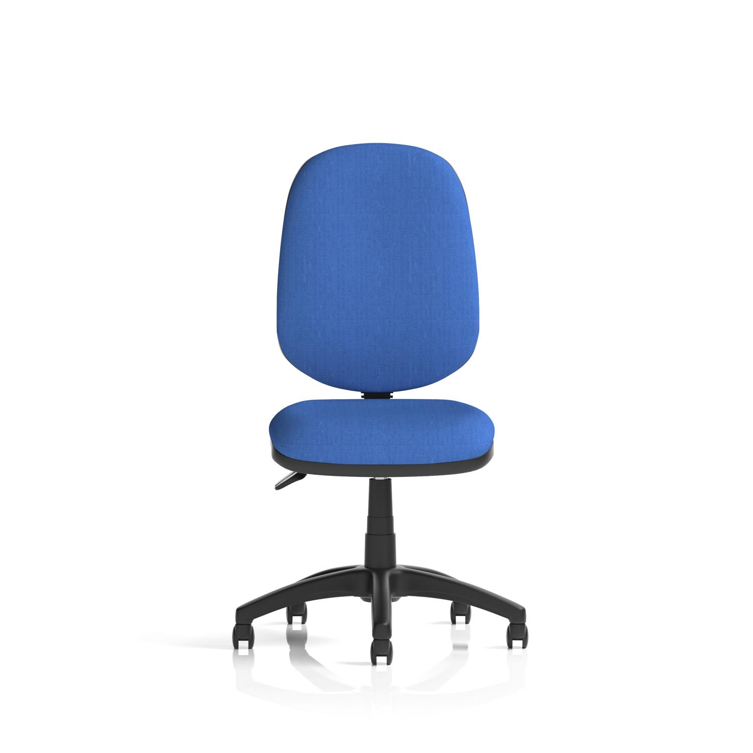 Eclipse Plus II Lever Task Operator Chair Blue Eclipse Plus II Lever Task Operator Chair Blue