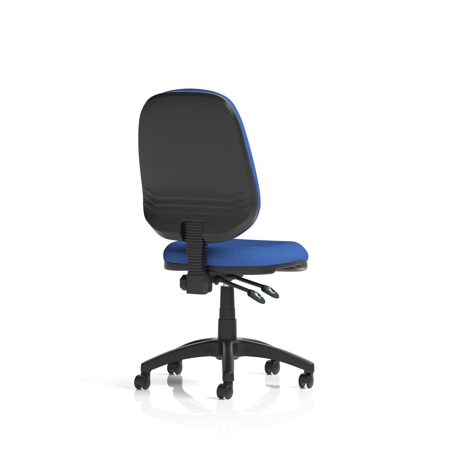 Eclipse Plus II Lever Task Operator Chair Blue Eclipse Plus II Lever Task Operator Chair Blue