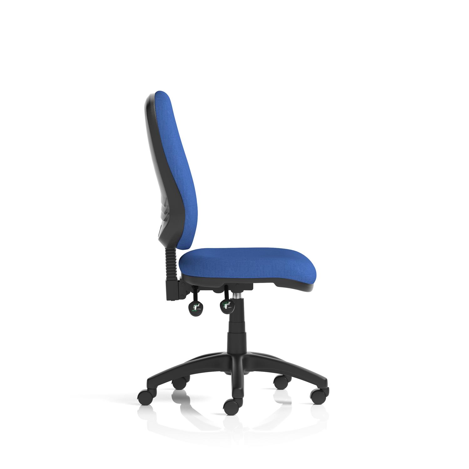 Eclipse Plus II Lever Task Operator Chair Blue Eclipse Plus II Lever Task Operator Chair Blue
