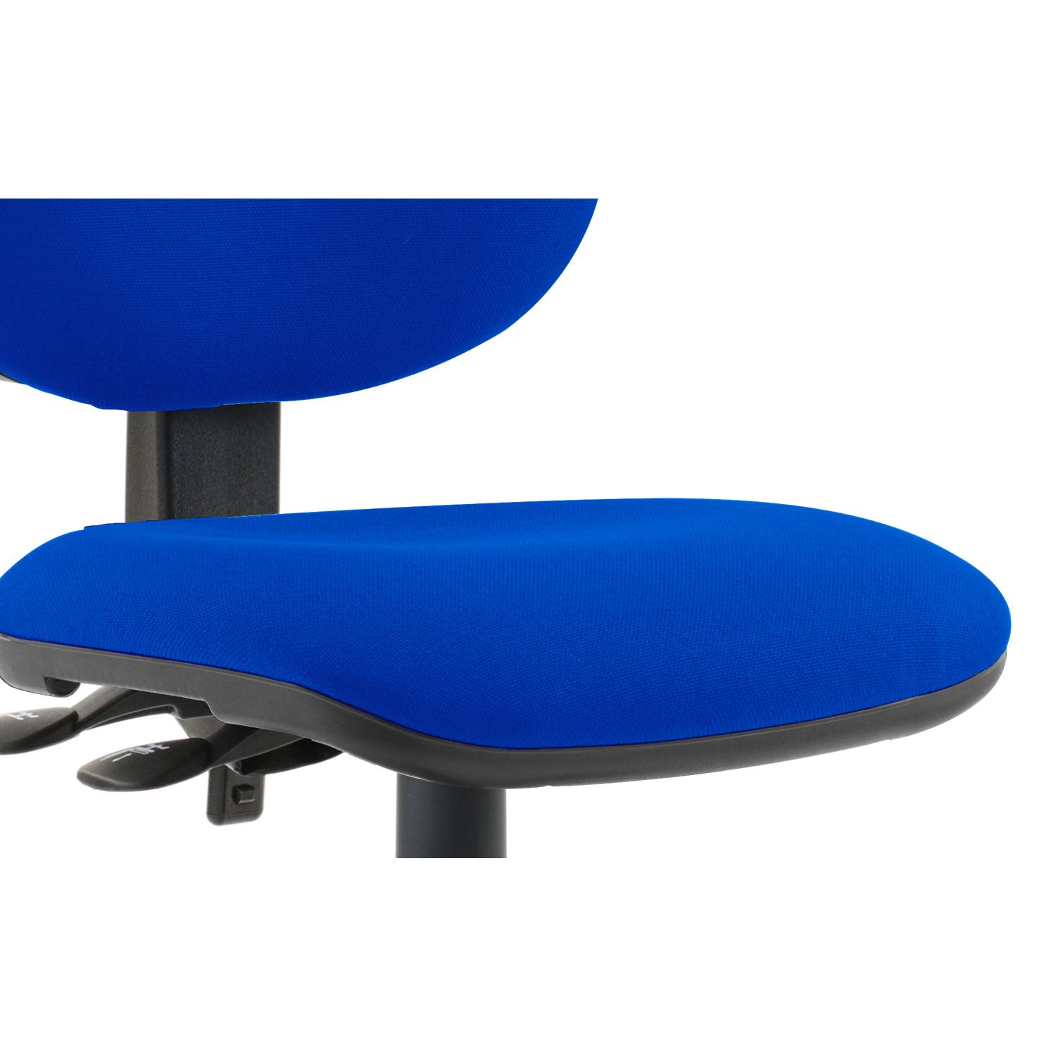 Eclipse Plus II Lever Task Operator Chair Blue Eclipse Plus II Lever Task Operator Chair Blue