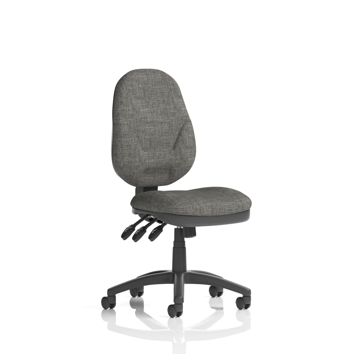 Eclipse Plus XL Lever Task Operator Chair Charcoal