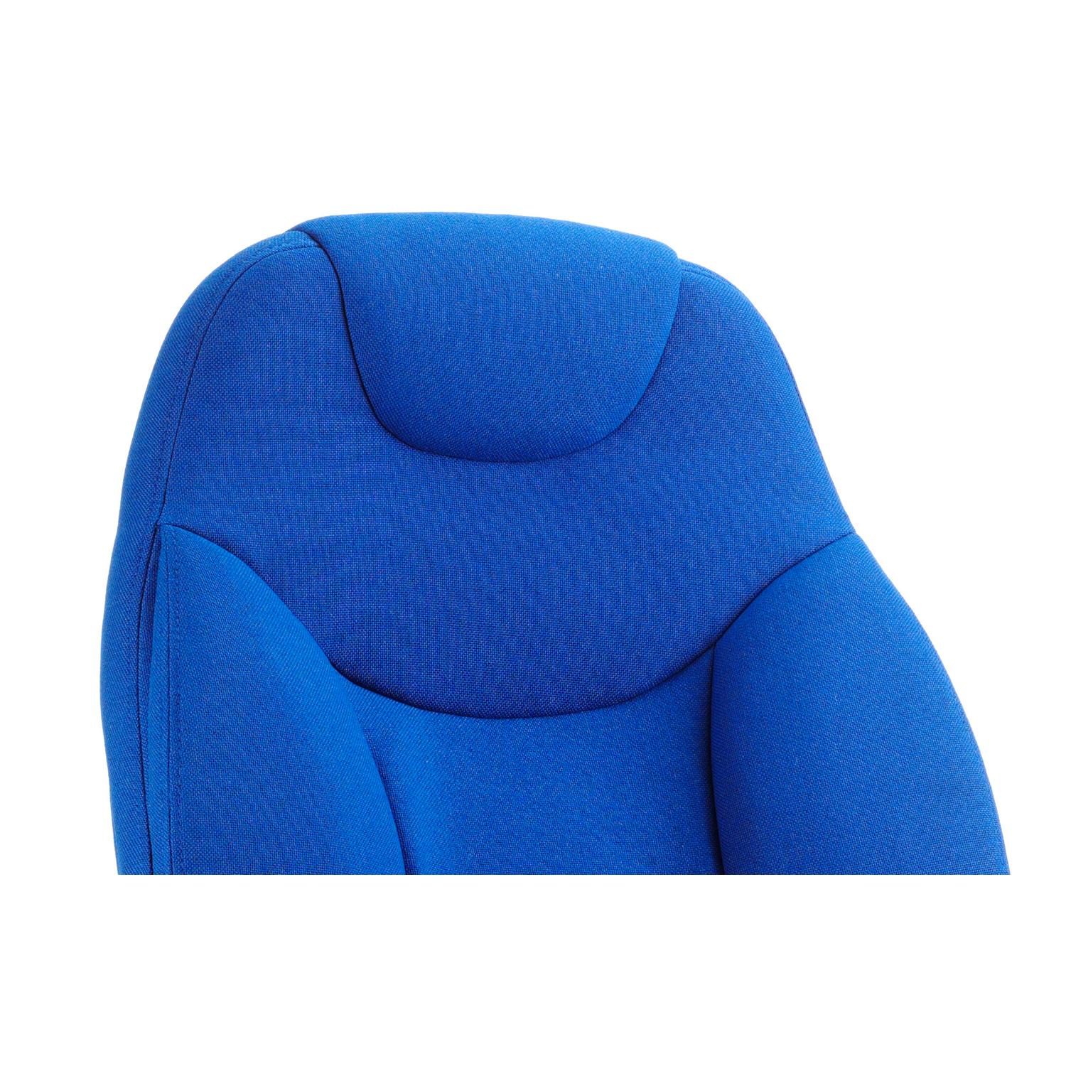 Galaxy Task Operator Chair With Height Adjustable Arms Blue Fabric