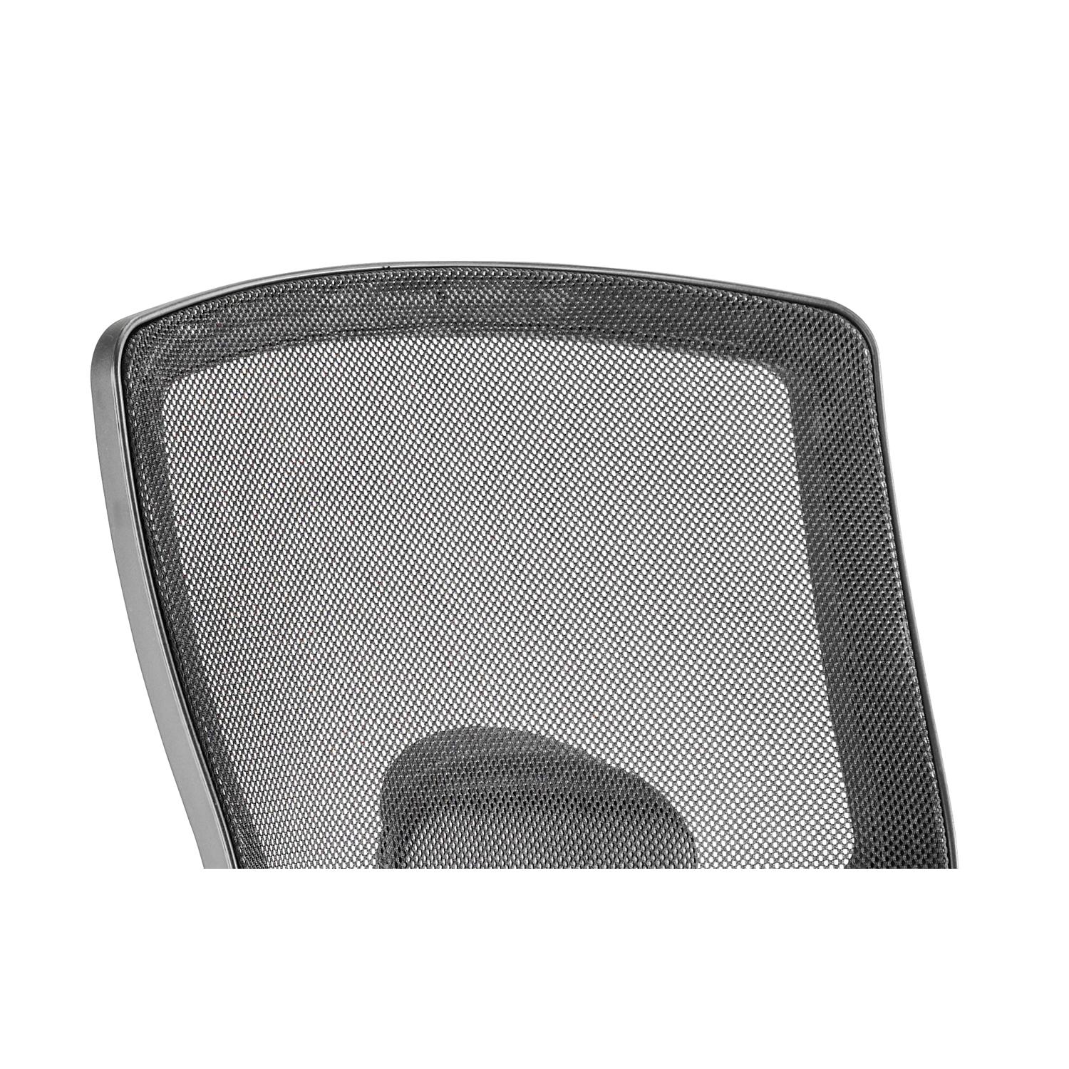 Portland Task Operator Chair Mesh Back With Height Adjustable Arms Black Airmesh Seat
