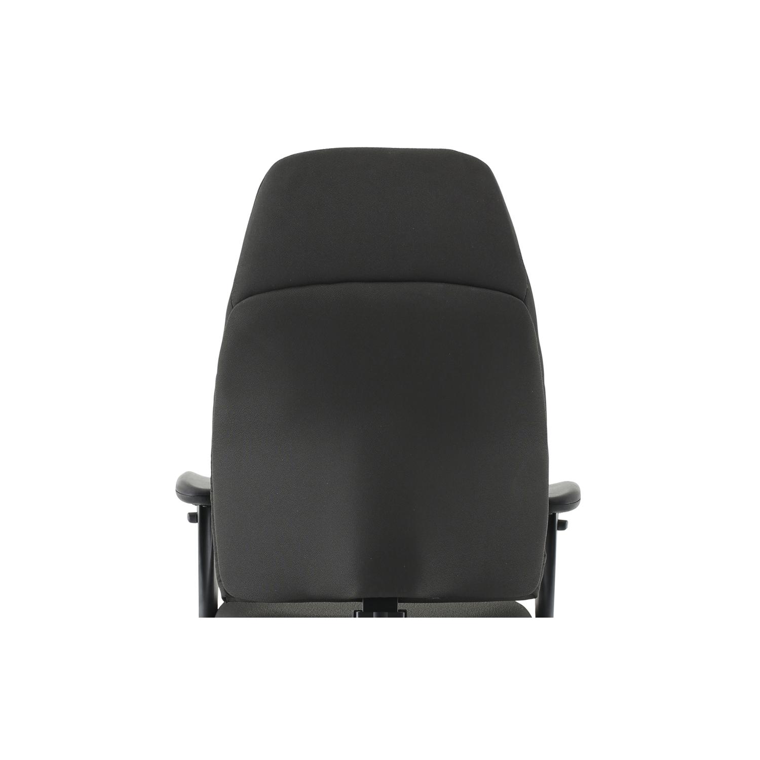 Esme Posture Chair With Height Adjustable Arms Black Fabric Esme Posture Chair With Height Adjustable Arms Black Fabric