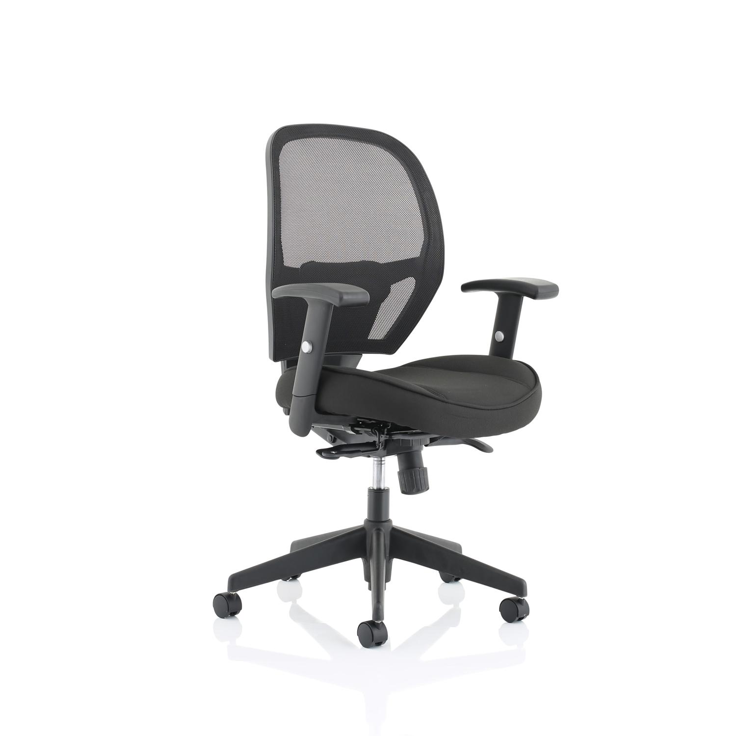 Denver Black Mesh Chair