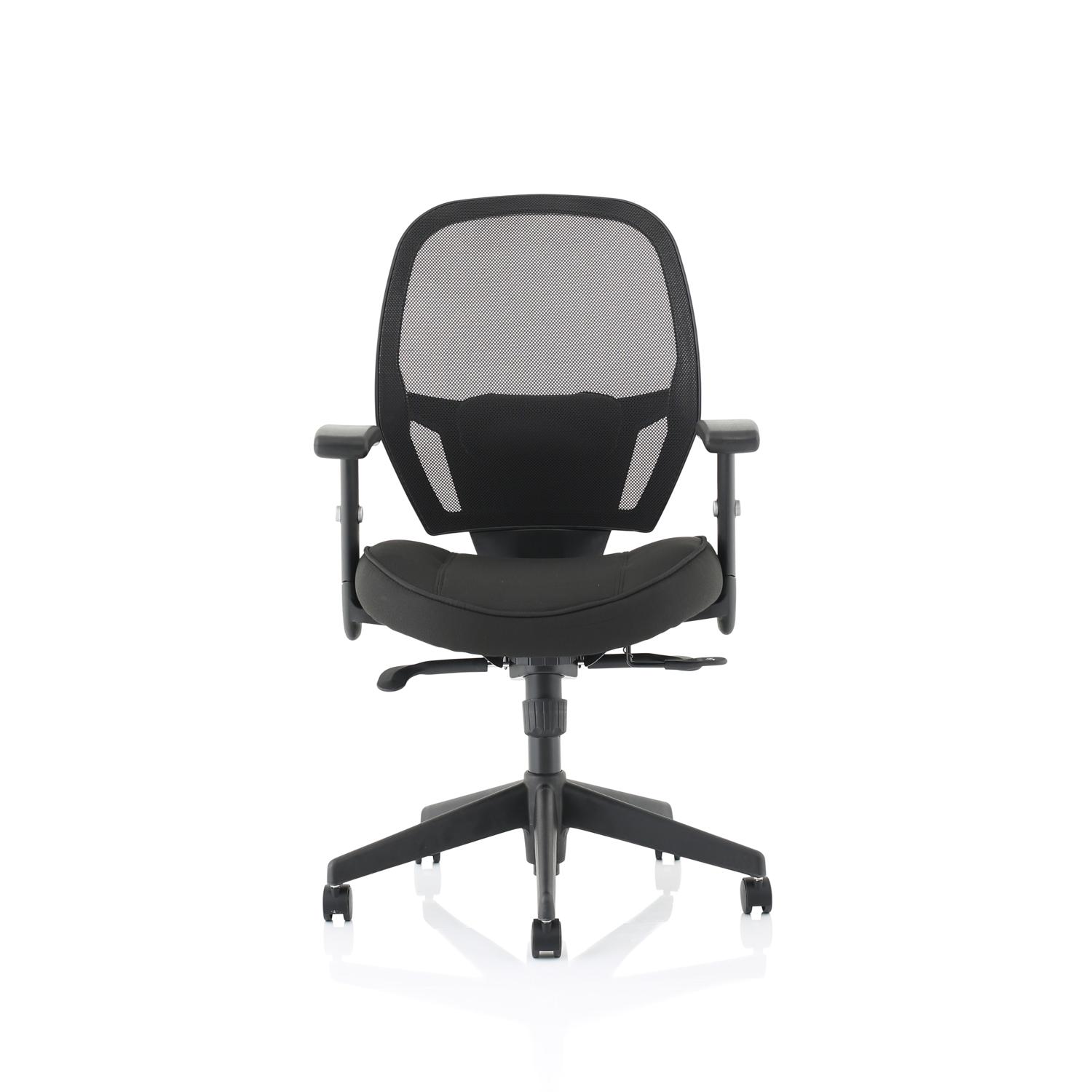Denver Black Mesh Chair