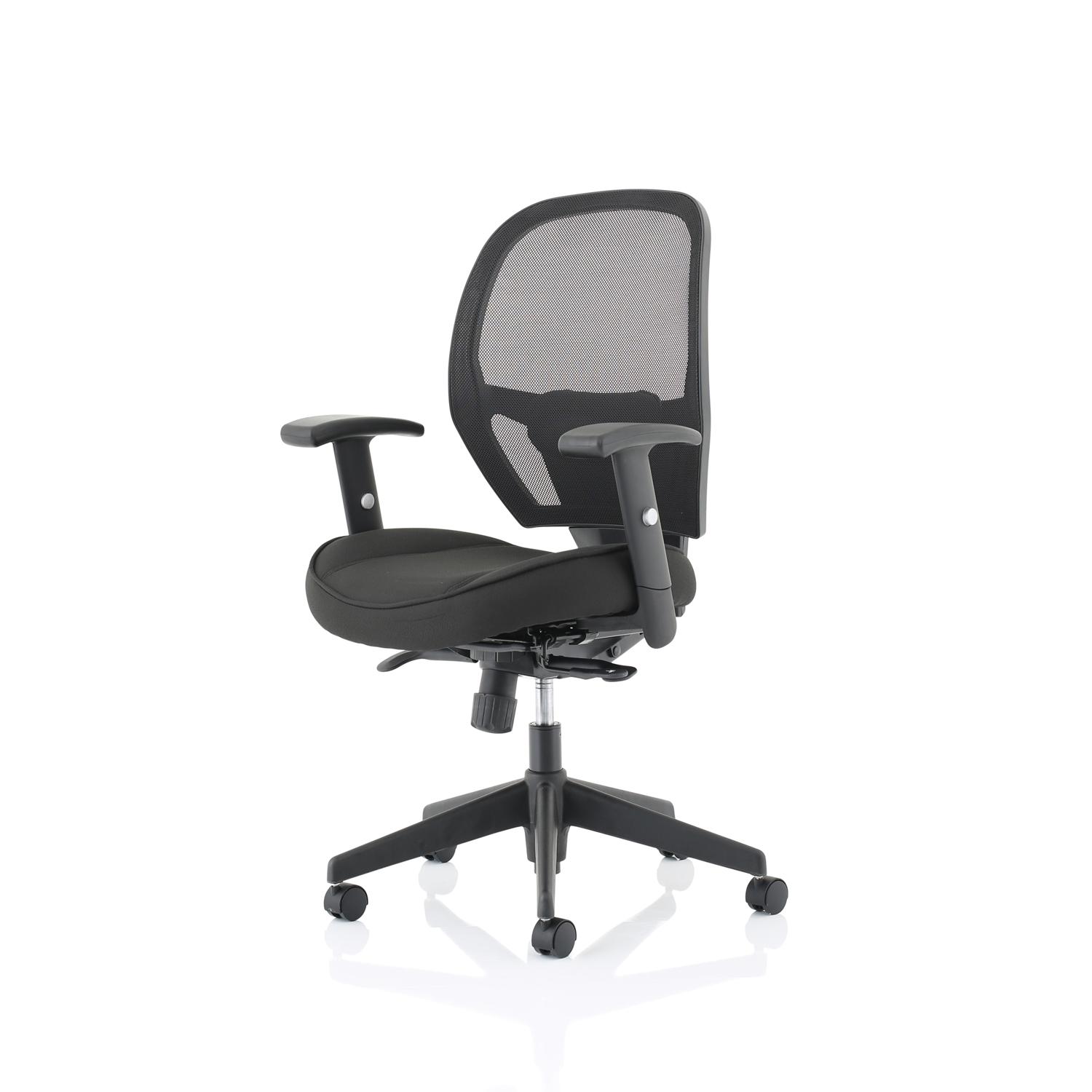 Denver Black Mesh Chair