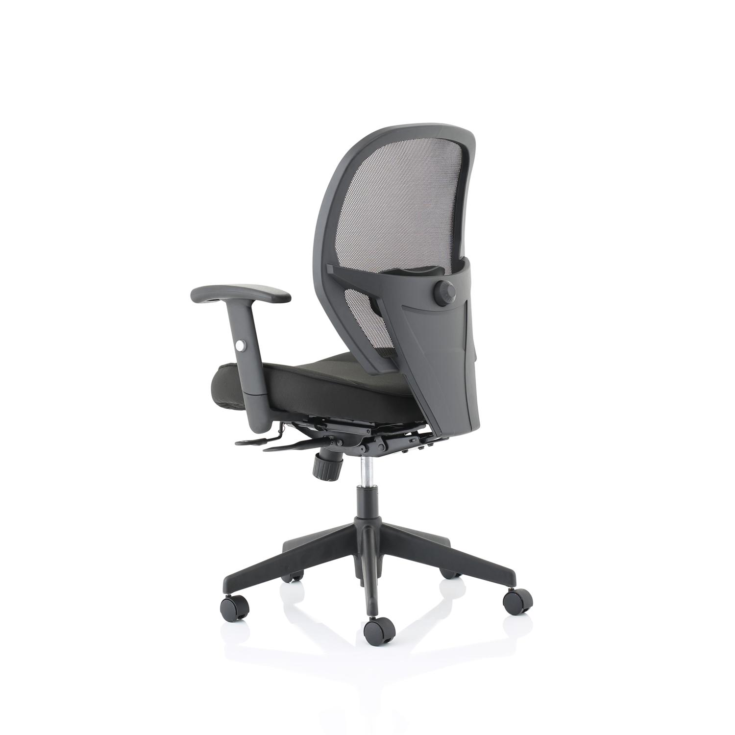 Denver Black Mesh Chair