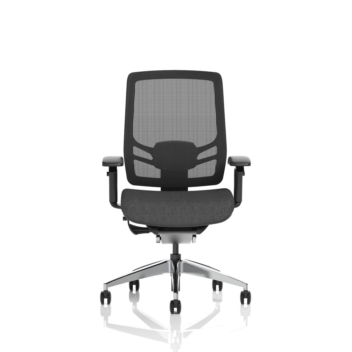 Ergo Click Mesh Back Black Fabric Seat