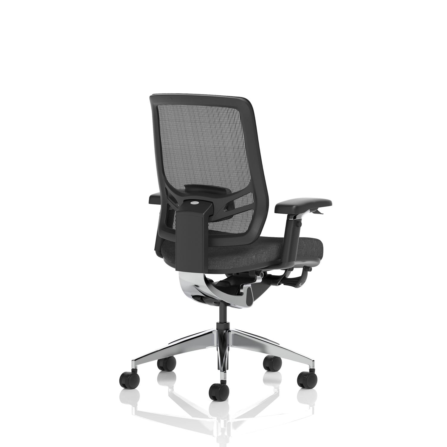 Ergo Click Mesh Back Black Fabric Seat