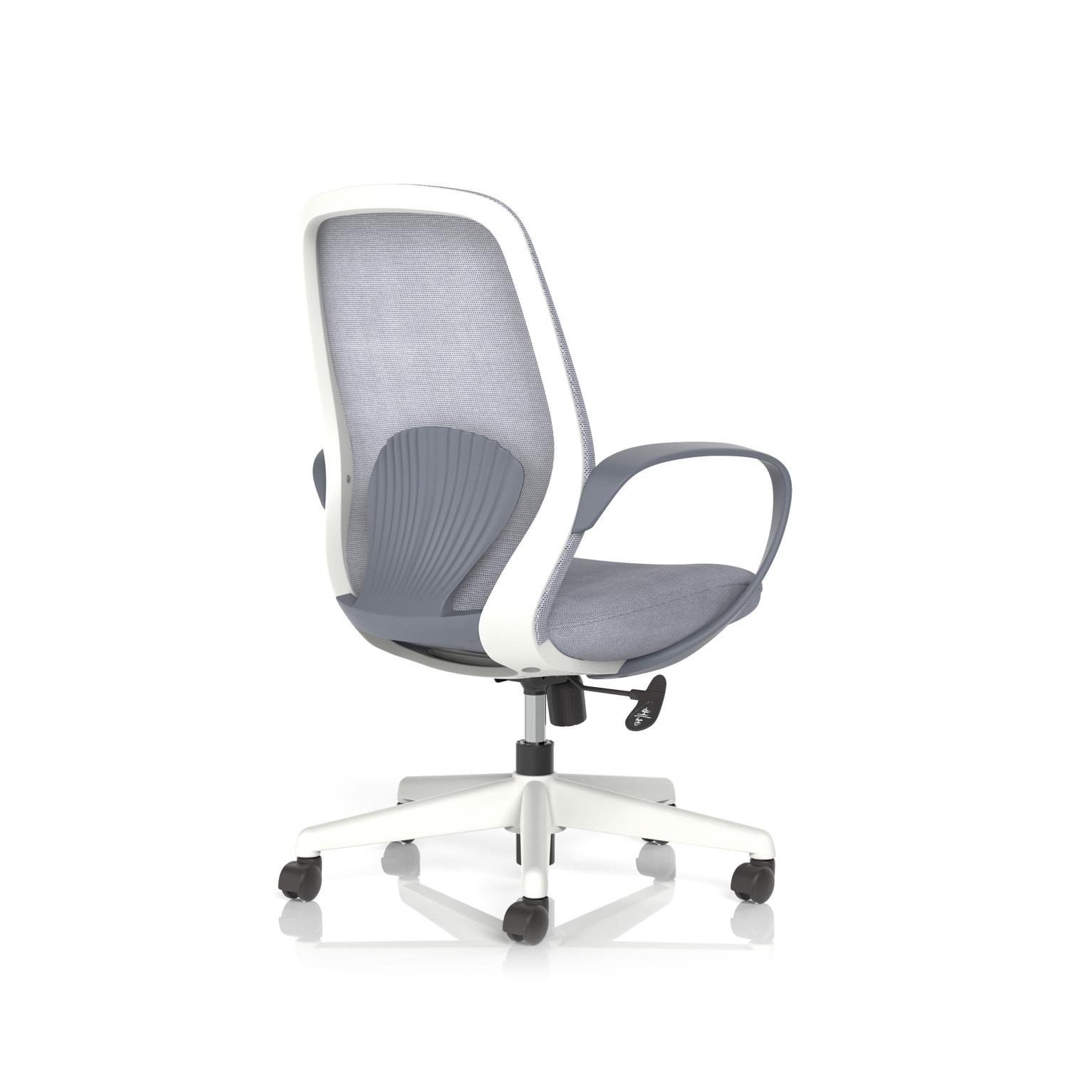 Ariel Mesh Task Operator Chair with Arms Grey