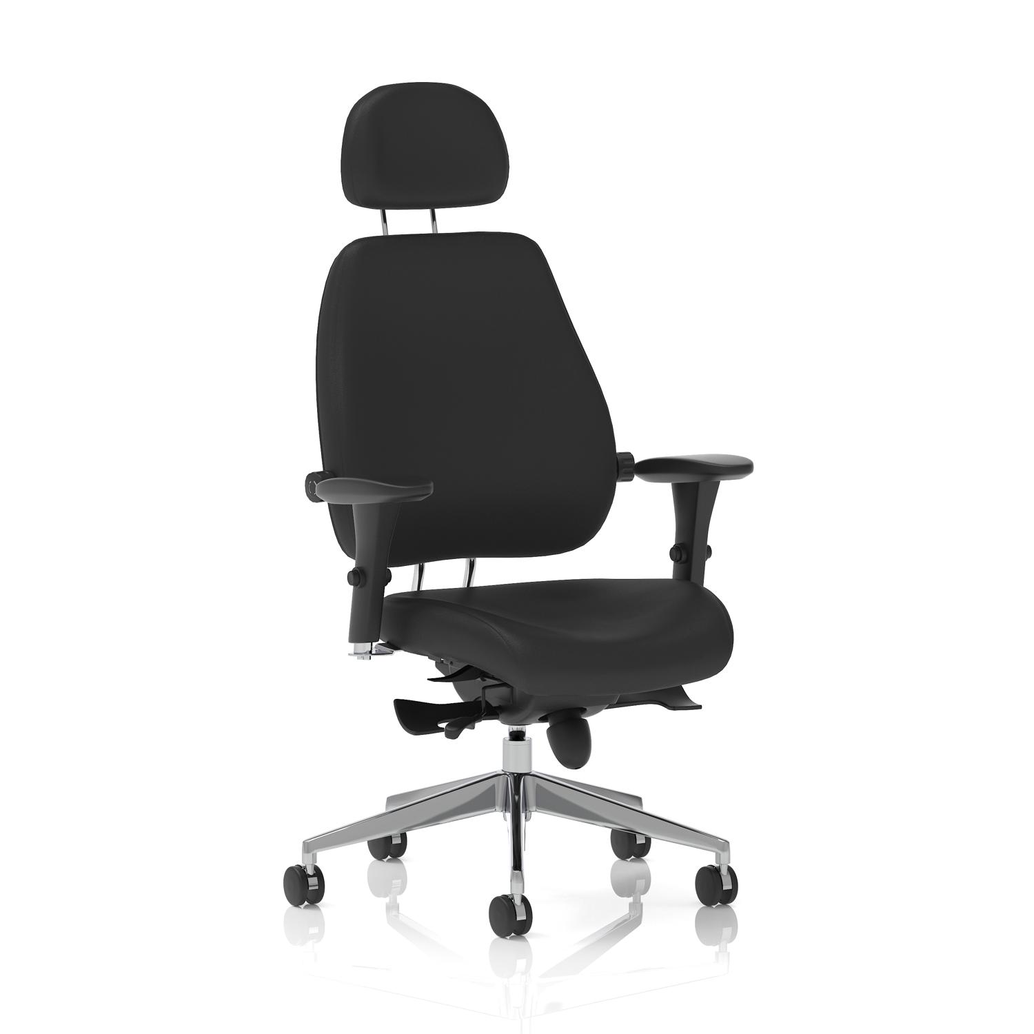 Chiro Plus Ultimate Black Leather