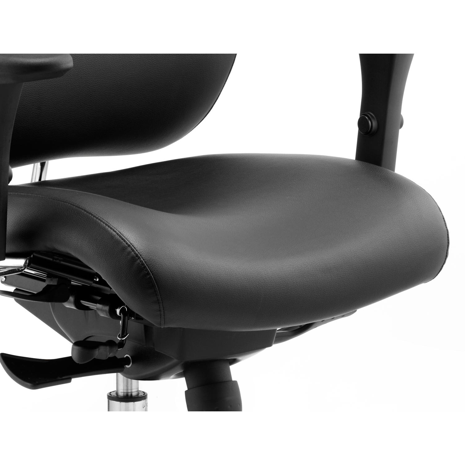 Chiro Plus Ultimate Black Leather