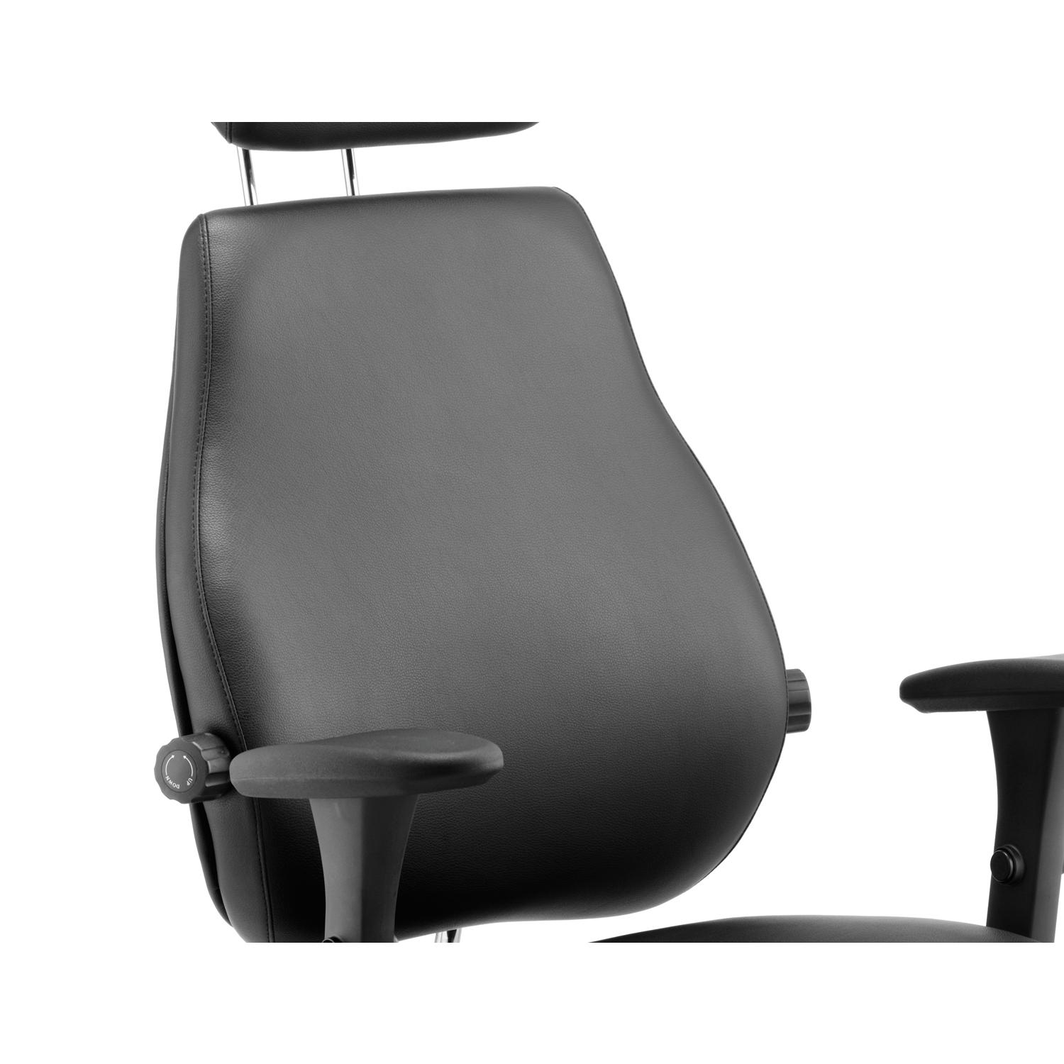 Chiro Plus Ultimate Black Leather