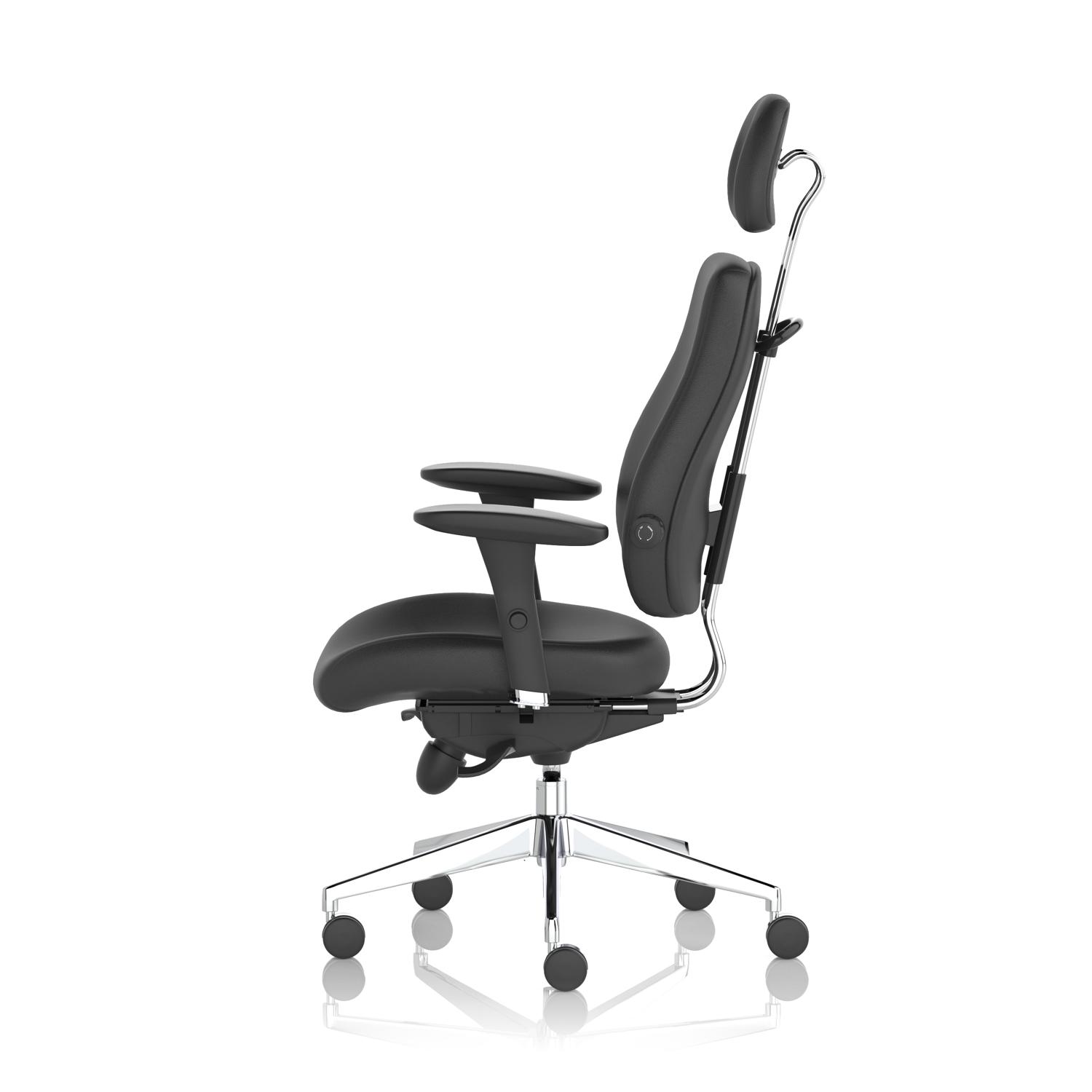 Chiro Plus Ultimate Black Leather