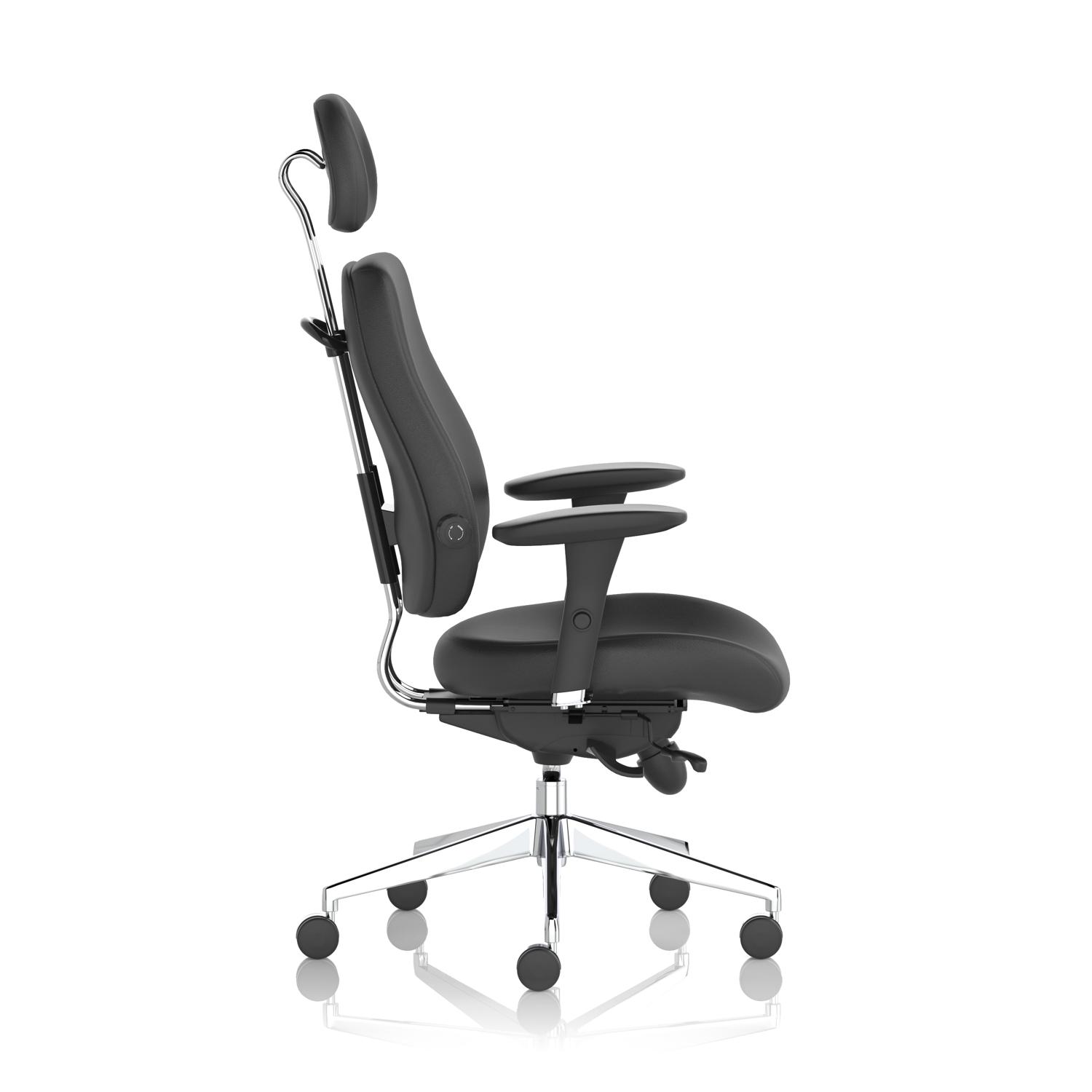 Chiro Plus Ultimate Black Leather