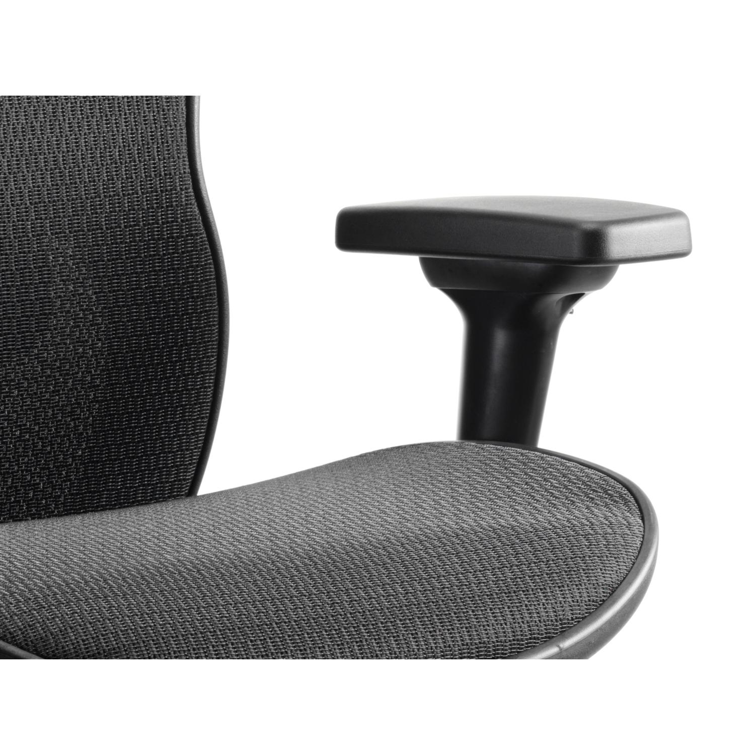 Stealth Shadow Ergo Posture Chair Black Mesh Seat And Back With Arms
