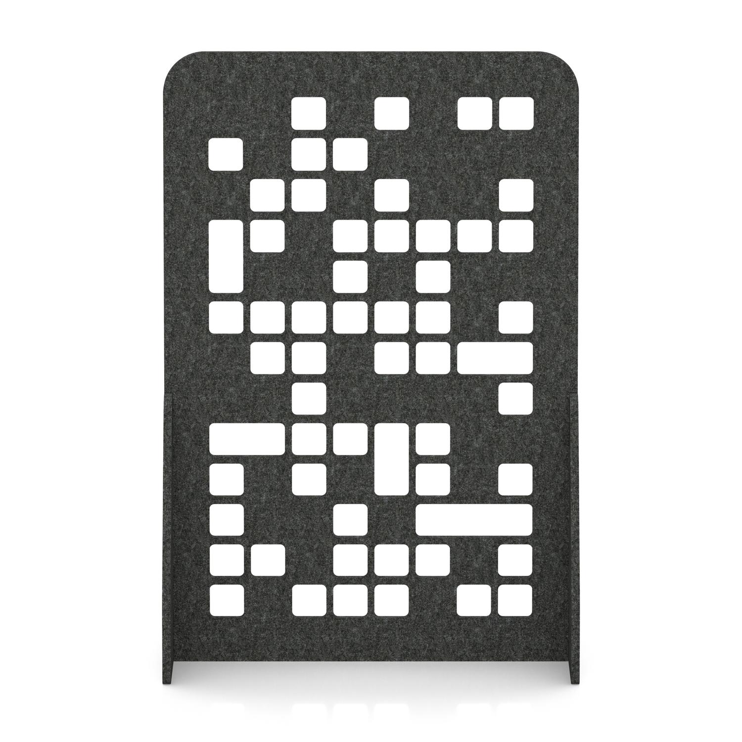 Sch! Acoustic Floor Standing Screen - Block - Graphite Charcoal - 1800mm Sch! Acoustic Floor Standing Screen - Block - Graphite Charcoal - 1800mm