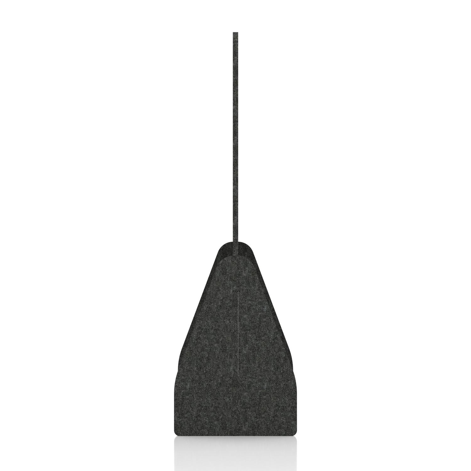 Sch! Acoustic Floor Standing Screen - Block - Graphite Charcoal - 1800mm Sch! Acoustic Floor Standing Screen - Block - Graphite Charcoal - 1800mm