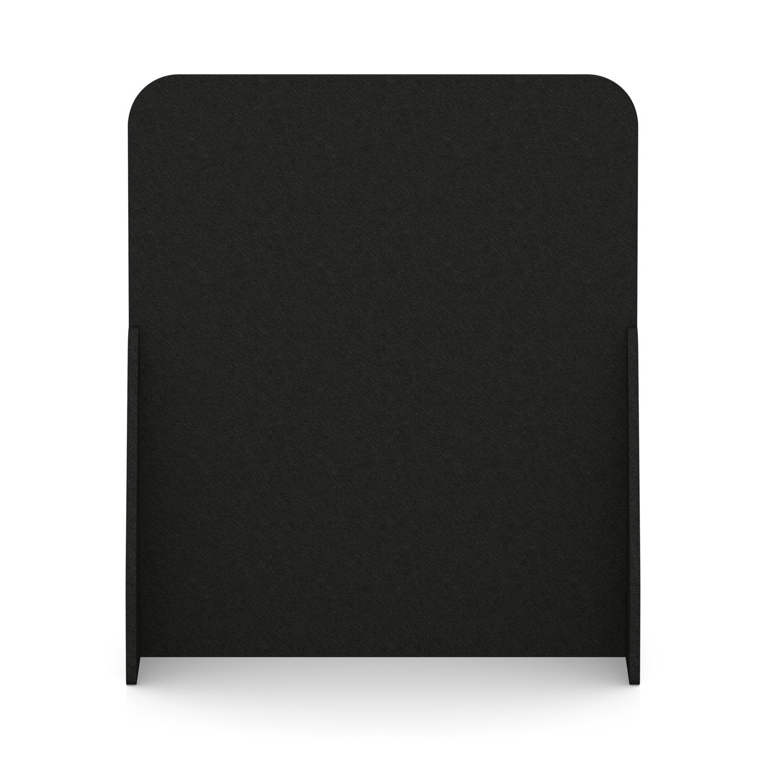 Sch! Acoustic Floor Standing Screen - Full - Raven Black - 1400mm Sch! Acoustic Floor Standing Screen - Full - Raven Black - 1400mm