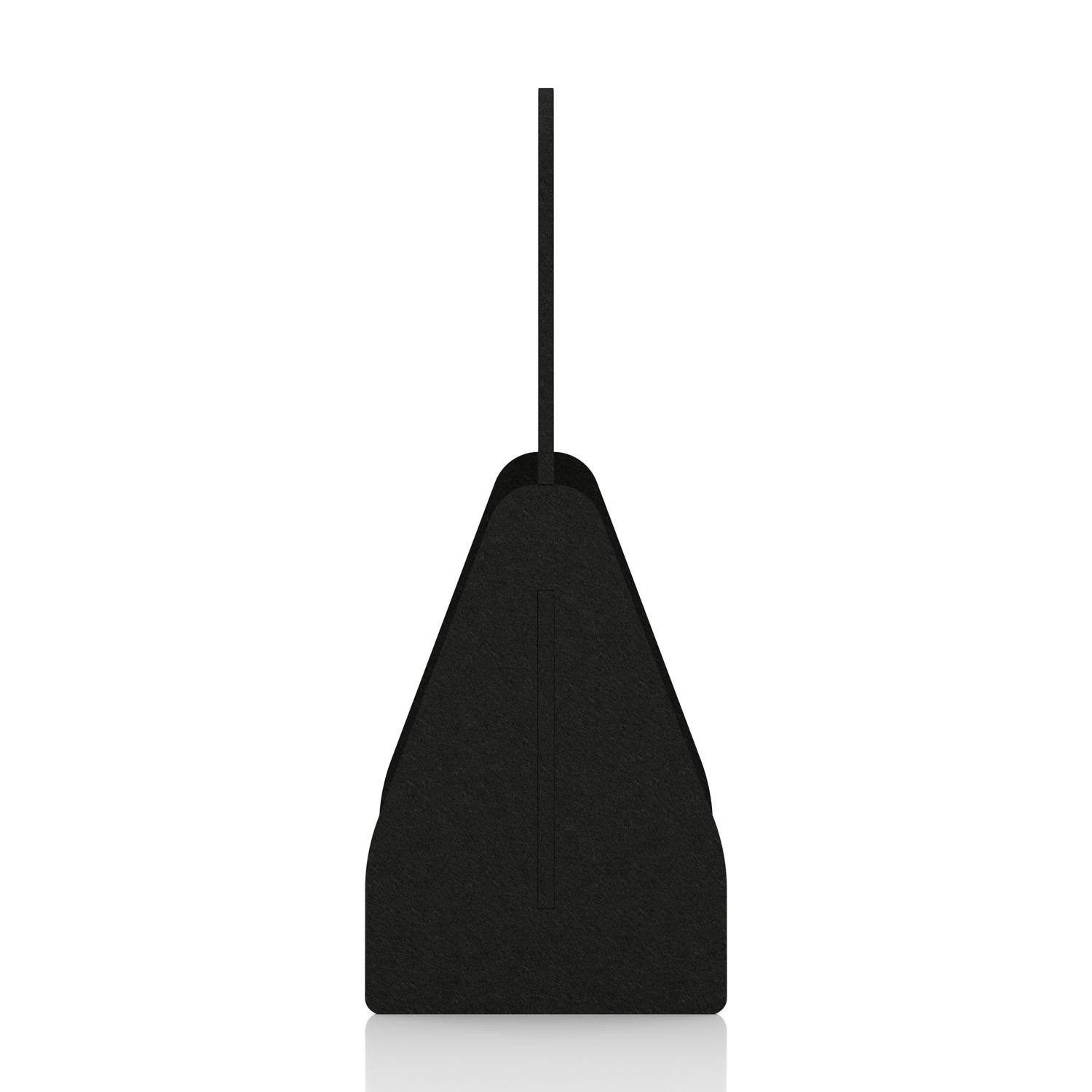 Sch! Acoustic Floor Standing Screen - Full - Raven Black - 1400mm Sch! Acoustic Floor Standing Screen - Full - Raven Black - 1400mm