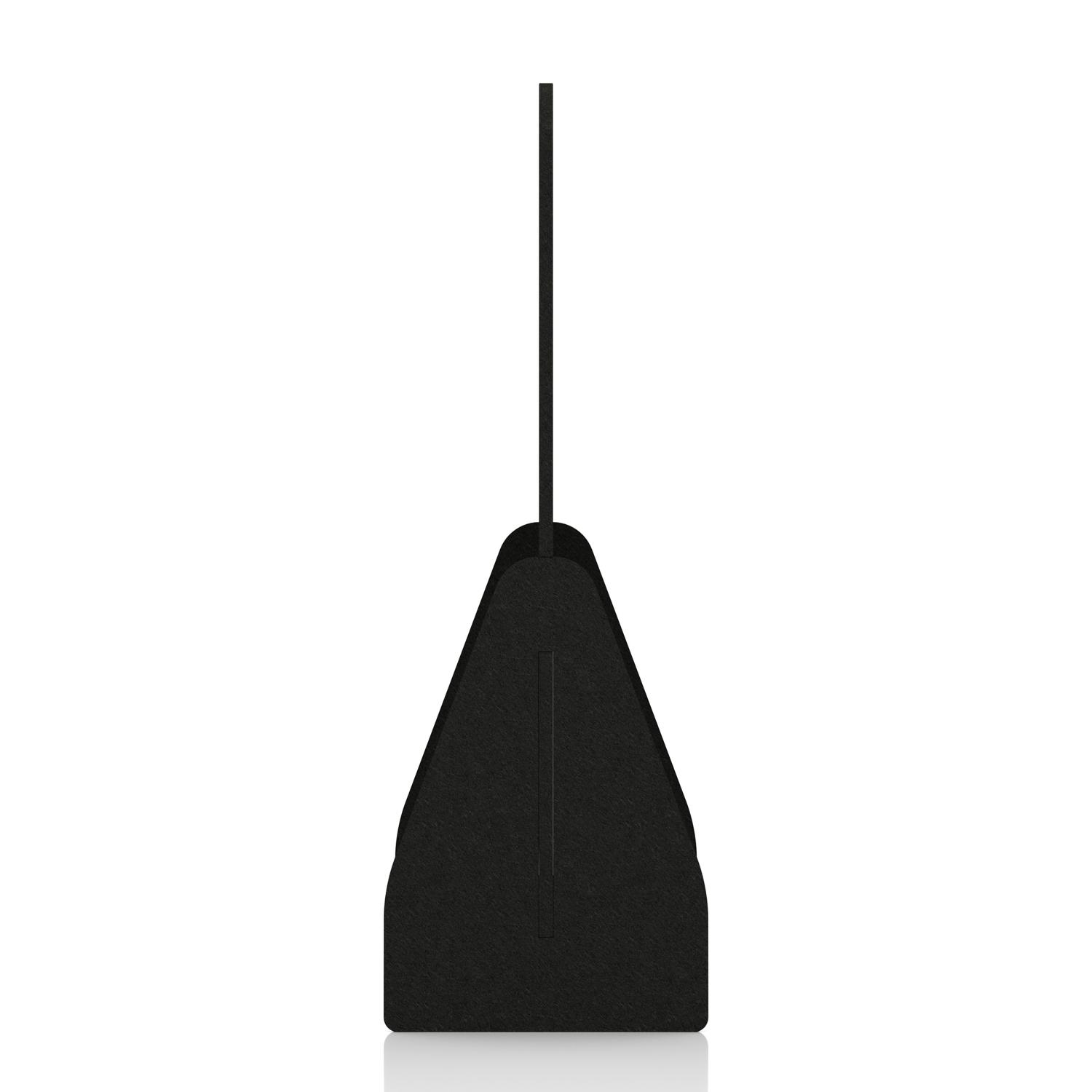 Sch! Acoustic Floor Standing Screen - Full - Raven Black - 1600mm Sch! Acoustic Floor Standing Screen - Full - Raven Black - 1600mm