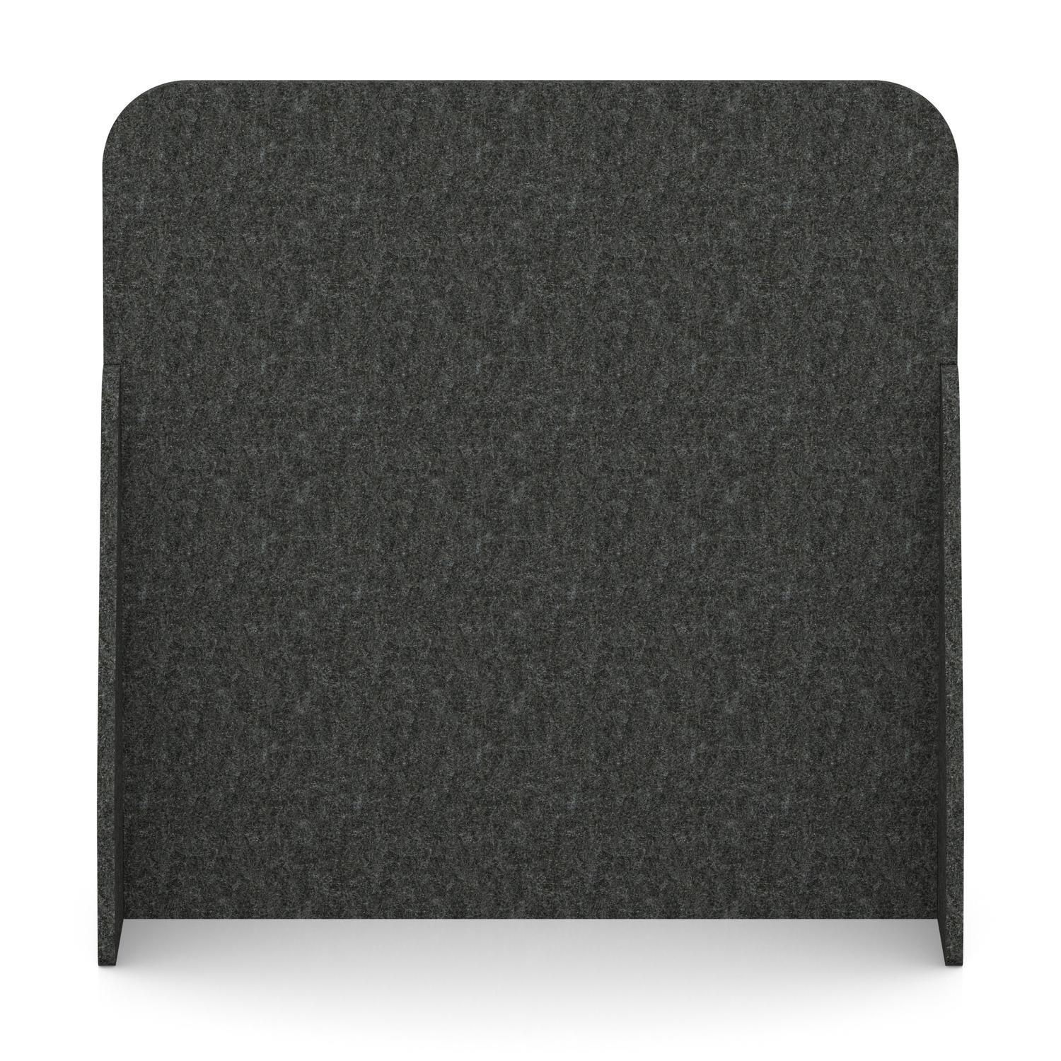 Sch! Acoustic Floor Standing Screen - Full - Graphite Charcoal - 1200mm