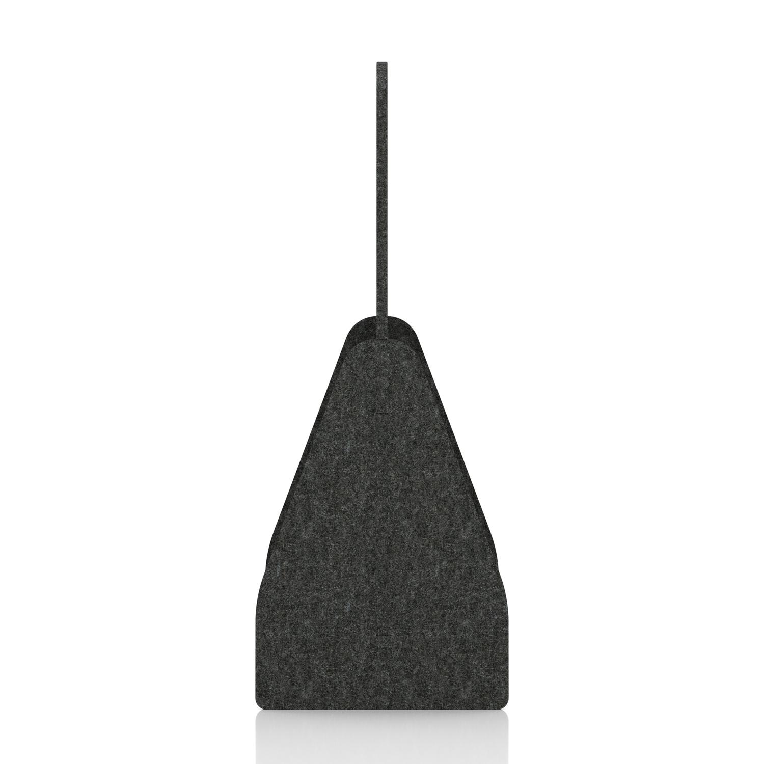 Sch! Acoustic Floor Standing Screen - Full - Graphite Charcoal - 1400mm Sch! Acoustic Floor Standing Screen - Full - Graphite Charcoal - 1400mm