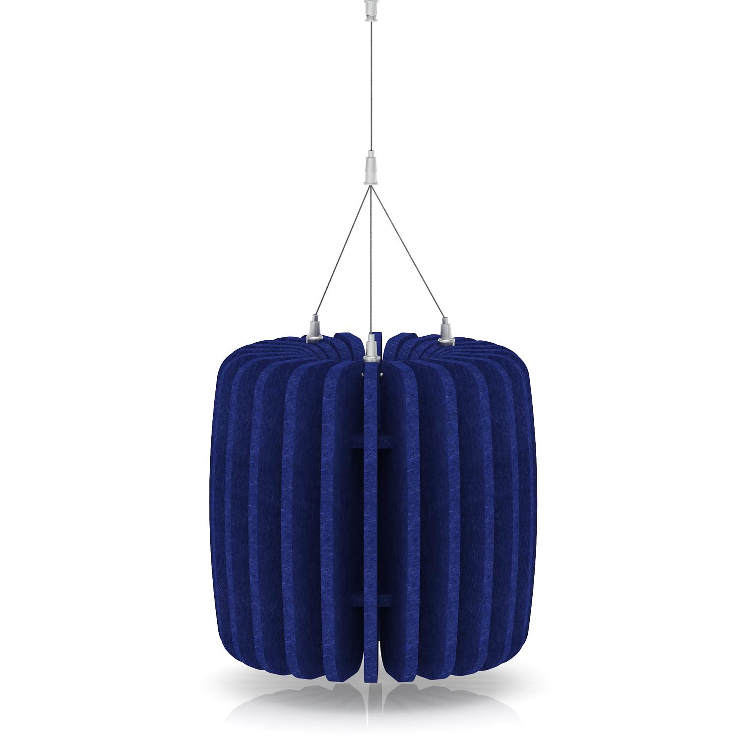Sch! Acoustic Ceiling Baffles - Shade - Type A - 335mm Wide x 300mm High - Cobalt Blue