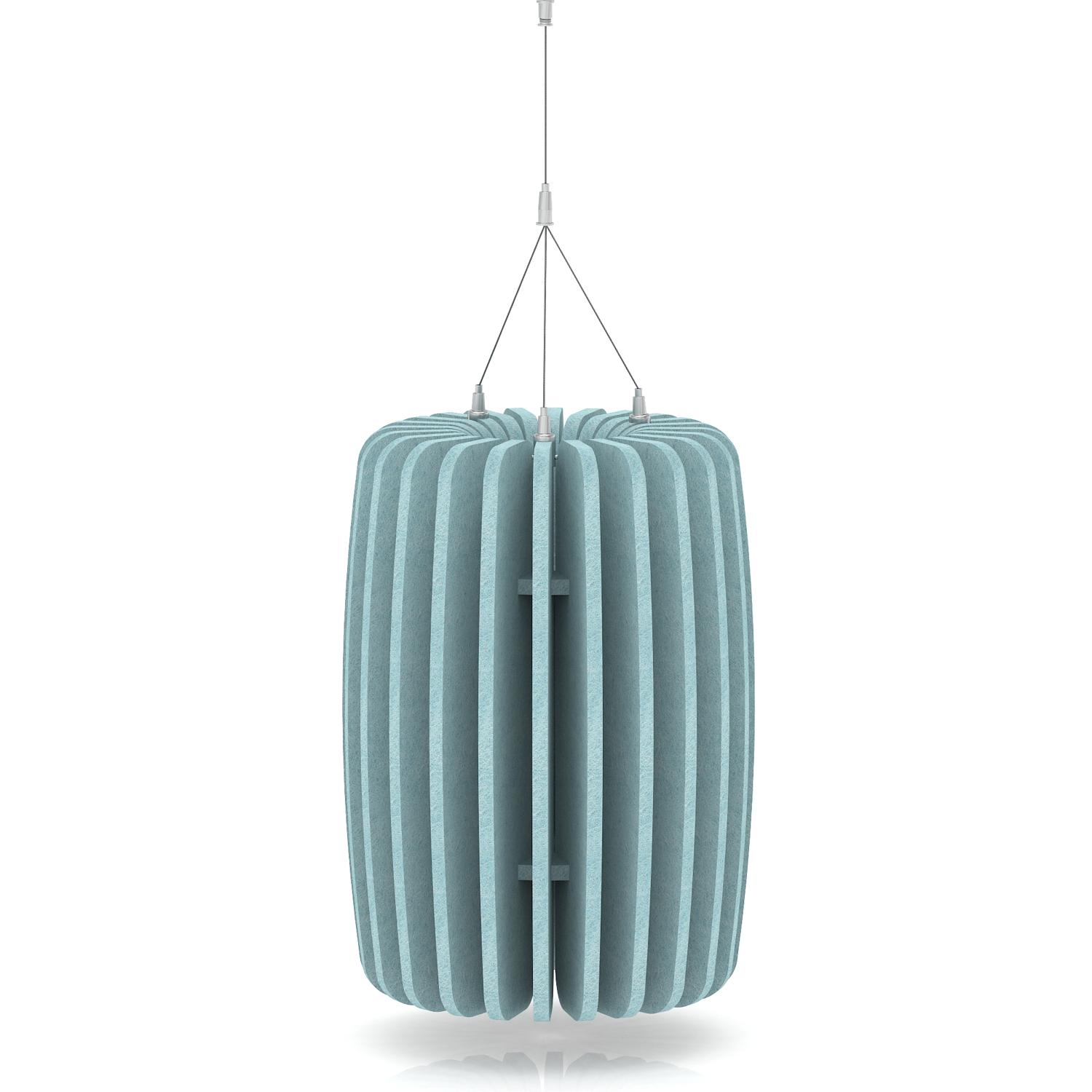 Sch! Acoustic Ceiling Baffles - Shade - Type A - 335mm Wide x 450mm High - Sky Light Blue