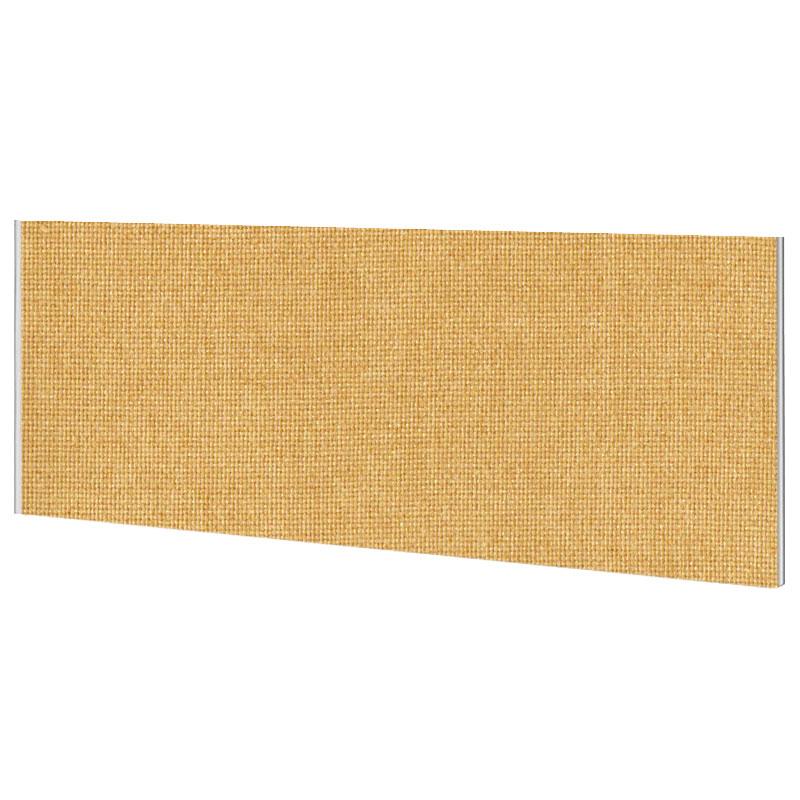 Impulse Plus Oblong 450/600 Desktop Screen Beige Fabric Light Grey Edges Impulse Plus Oblong 450/600 Desktop Screen Beige Fabric Light Grey Edges