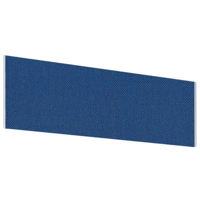 Impulse Plus Angle 450/600 Desktop Screen Powder Blue Fabric Light Grey Edges