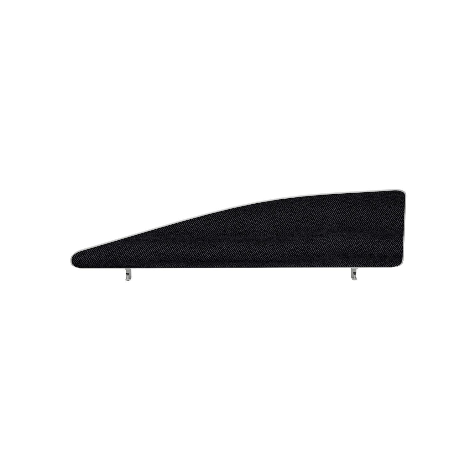 Impulse Plus Angle 450/1400 Desktop Screen Black Fabric Light Grey Edges