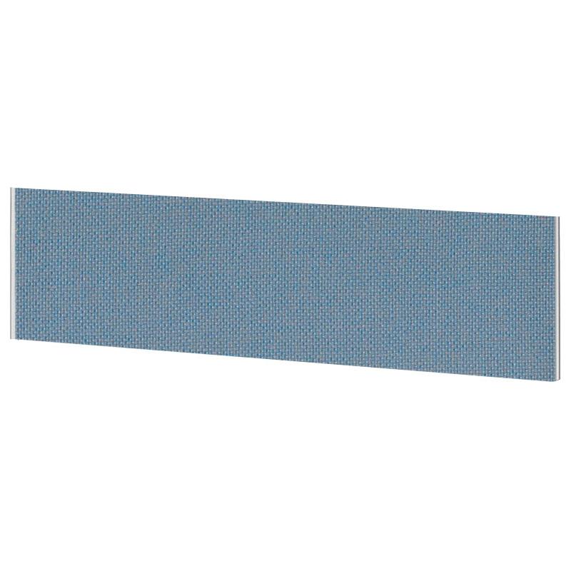 Impulse Plus Oblong 450/1500 Desktop Screen Sky Blue Fabric Light Grey Edges