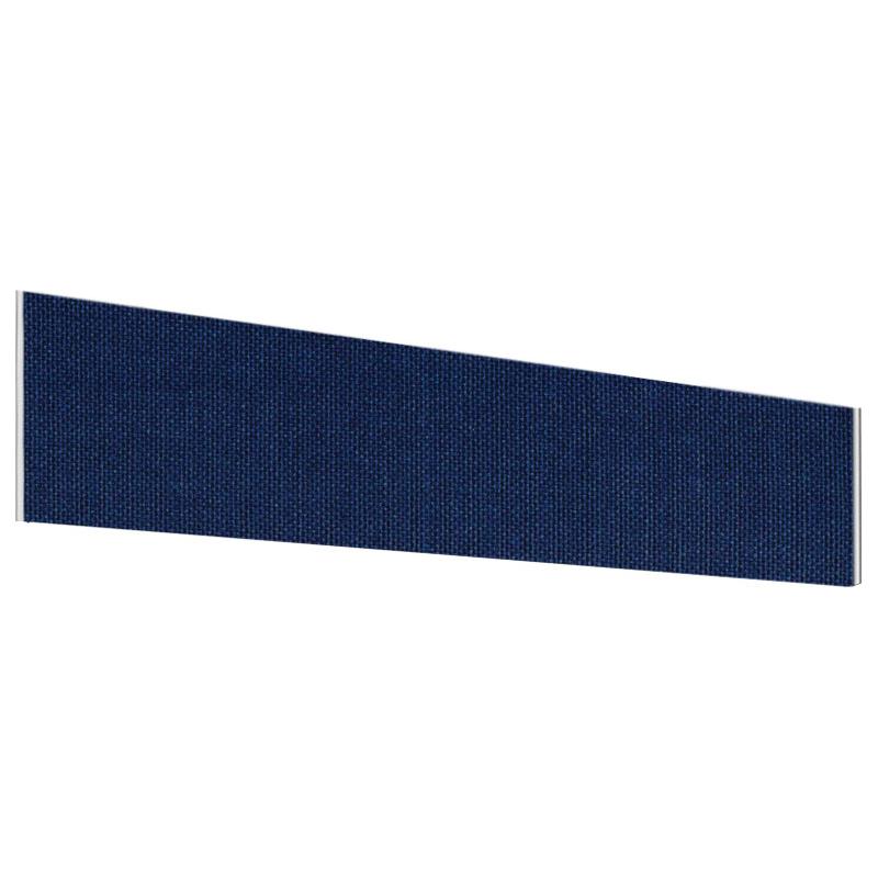 Impulse Plus Angle 450/1500 Desktop Screen Royal Blue Fabric Light Grey Edges