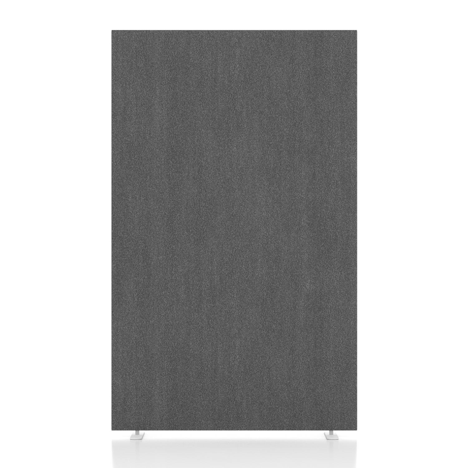 Impulse Plus Oblong 1650/1000 Floor Free Standing Screen Lead Fabric Light Grey Edges