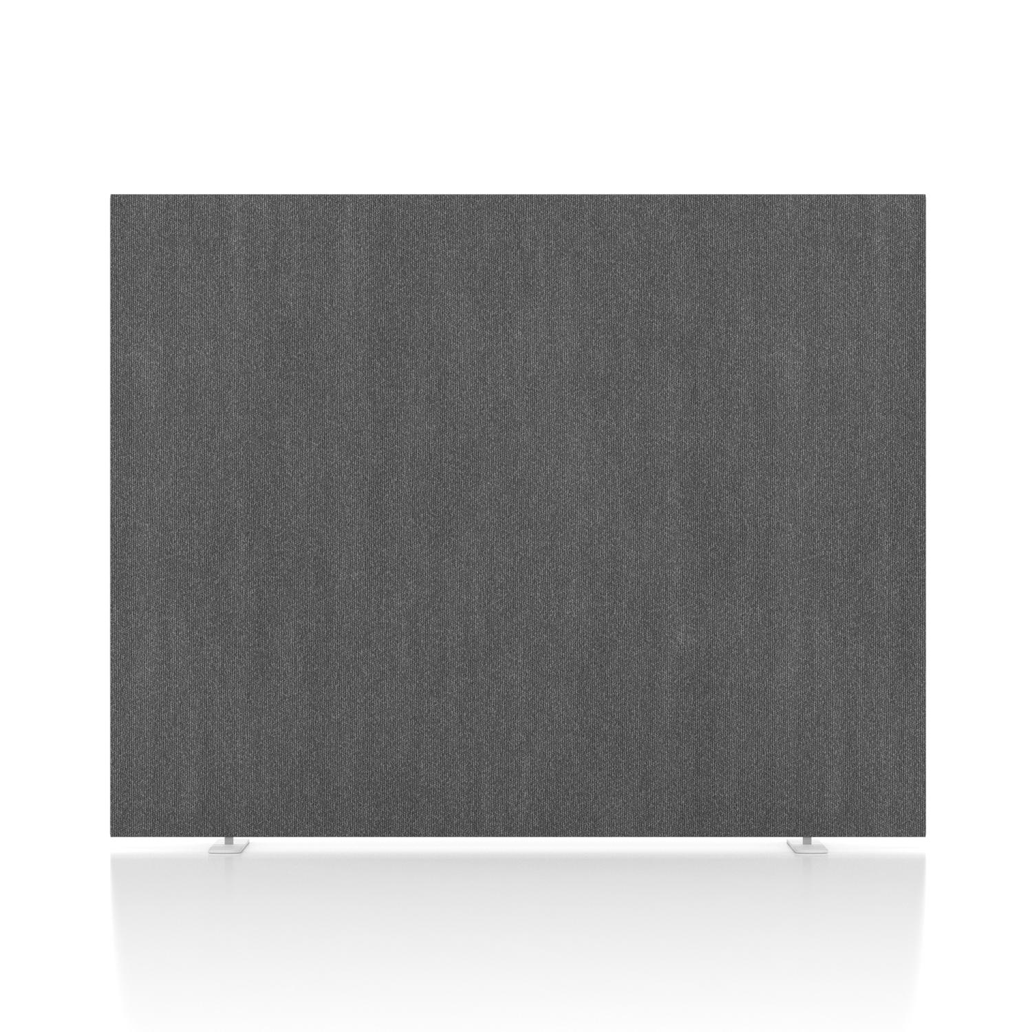Impulse Plus Oblong 1200/1500 Floor Free Standing Screen Lead Fabric Light Grey Edges