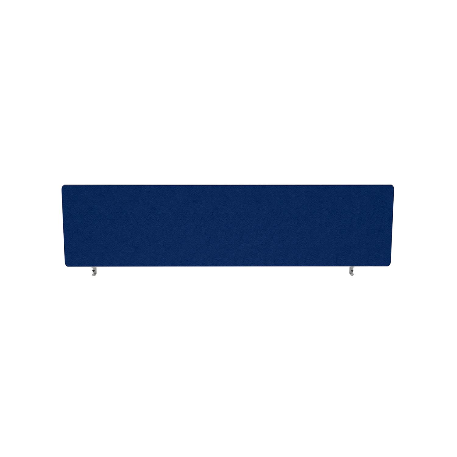Impulse Plus Oblong 400/1400 Desktop Screen Rounded Corners Powder Blue Fabric Light Grey Edges