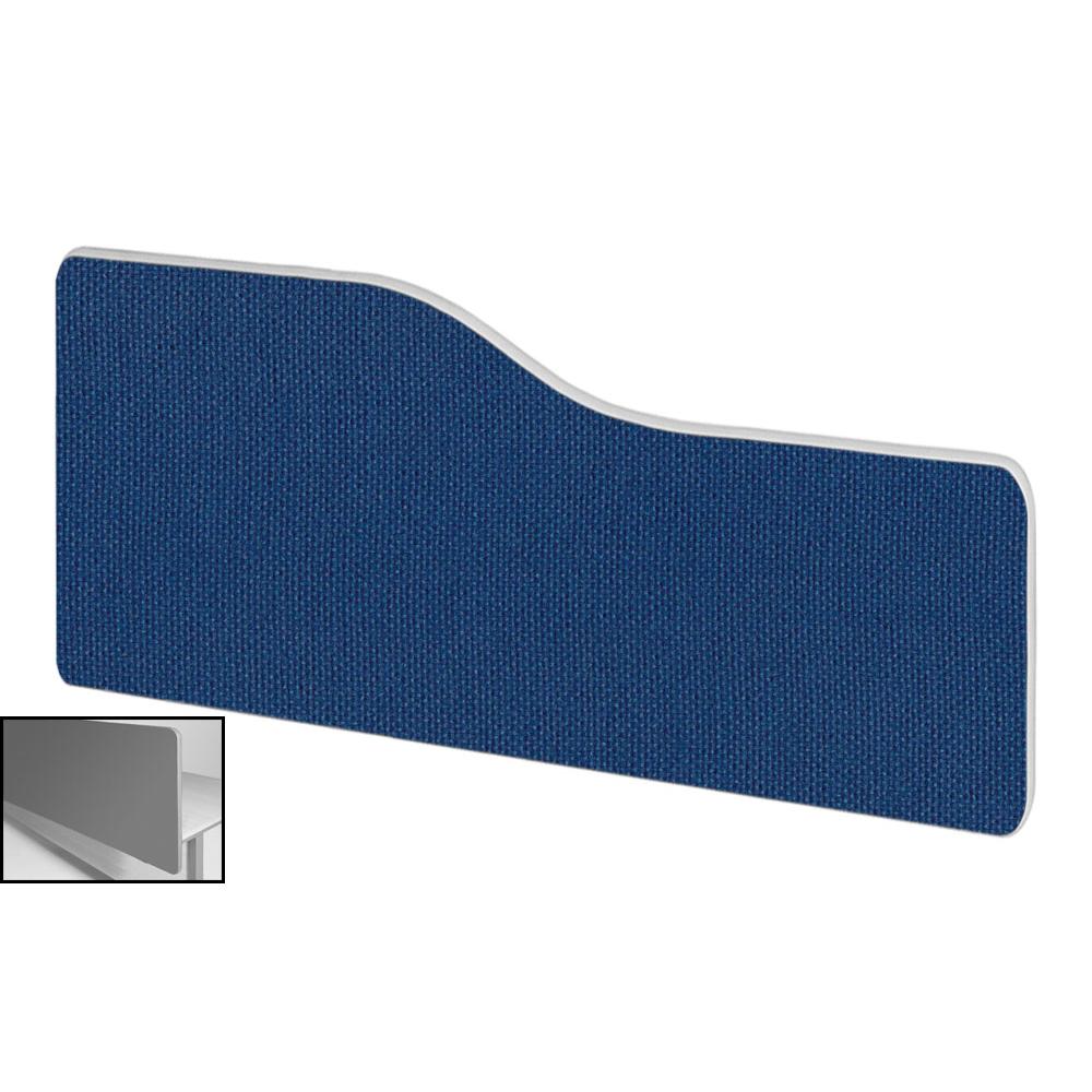 Impulse Plus Wave 400/1000 Backdrop Screen Rounded Corners Powder Blue Fabric Light Grey Edges