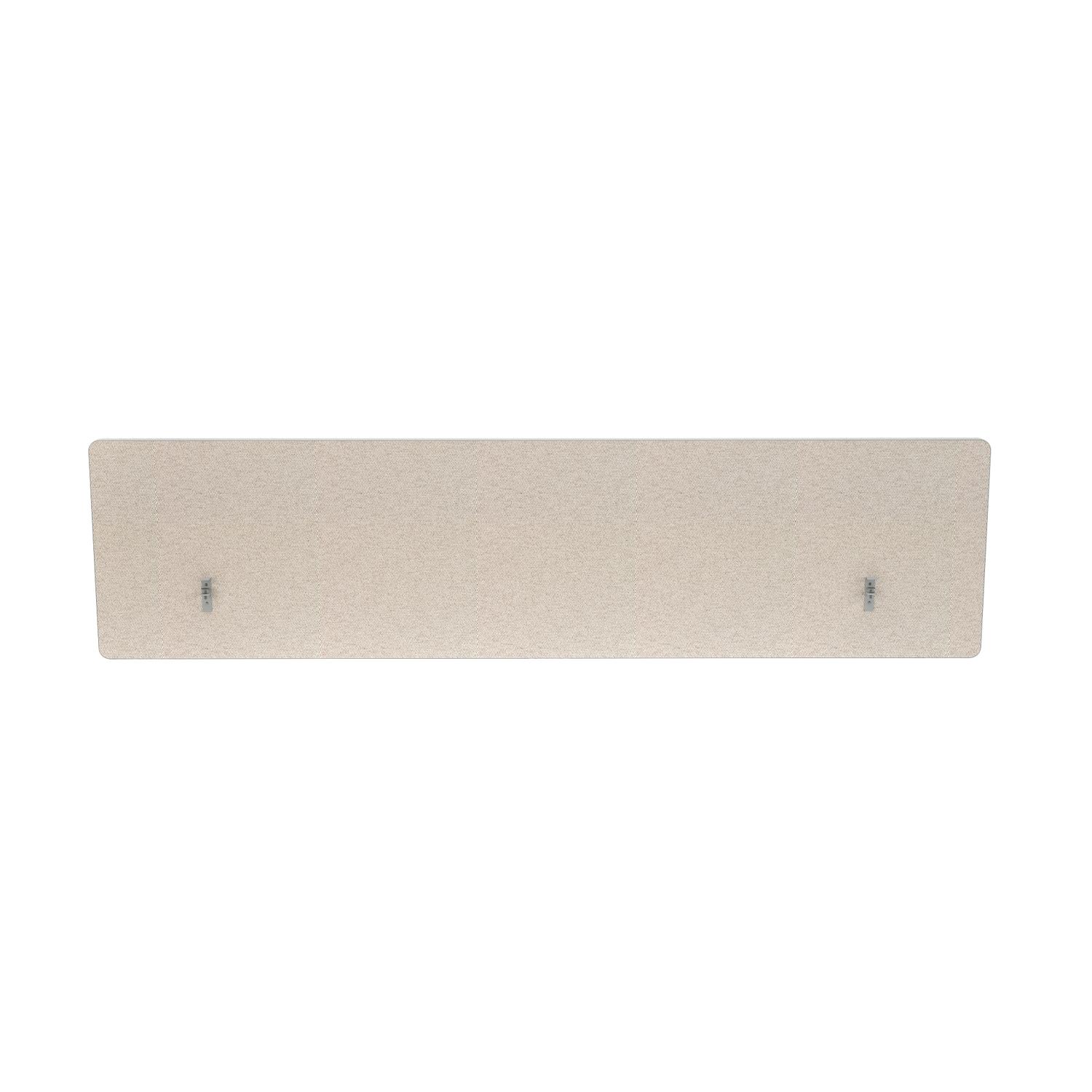 Impulse Plus Oblong 400/1600 Backdrop Screen Rounded Corners Light Grey Fabric Light Grey Edges