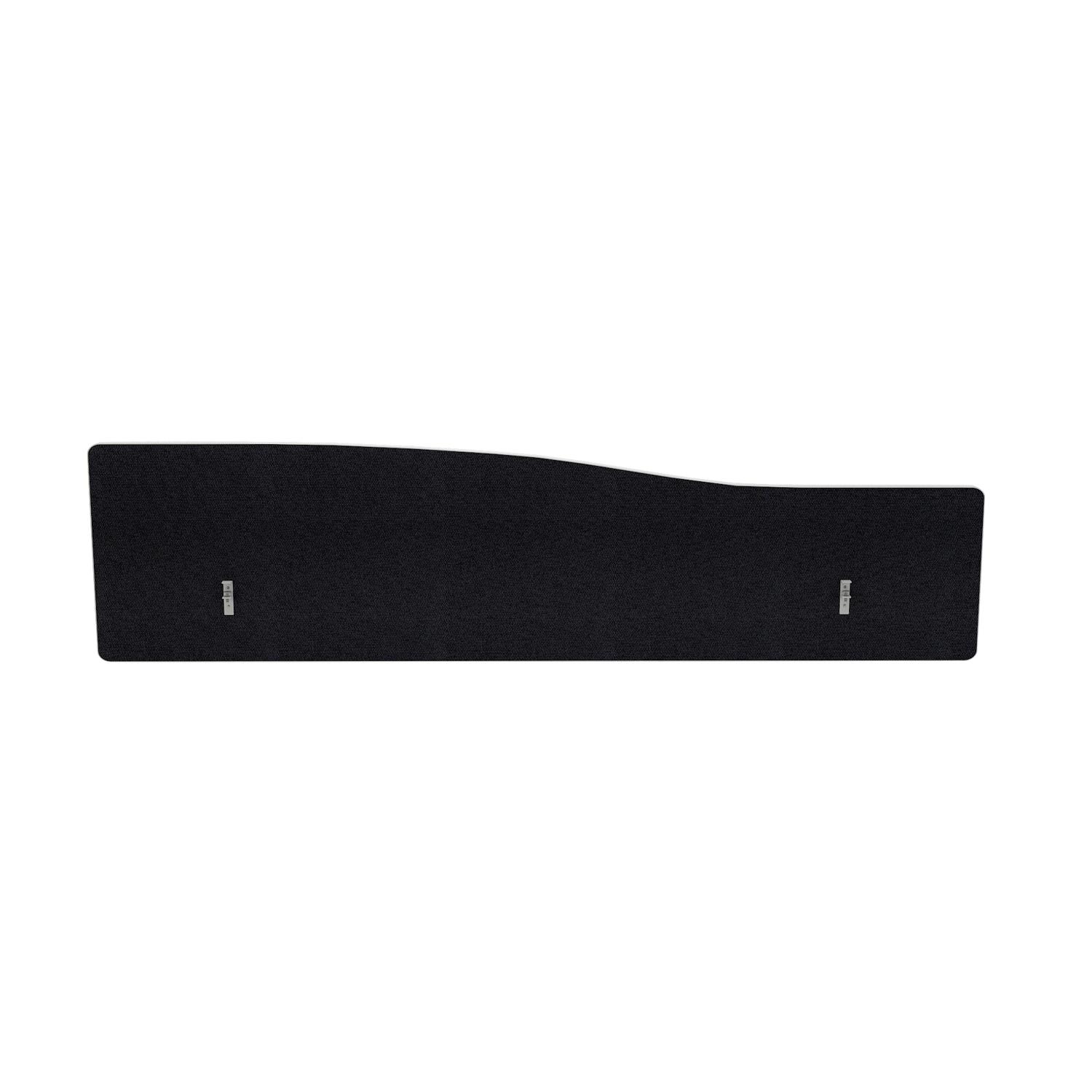Impulse Plus Wave 400/1600 Backdrop Screen Rounded Corners Black Fabric Light Grey Edges