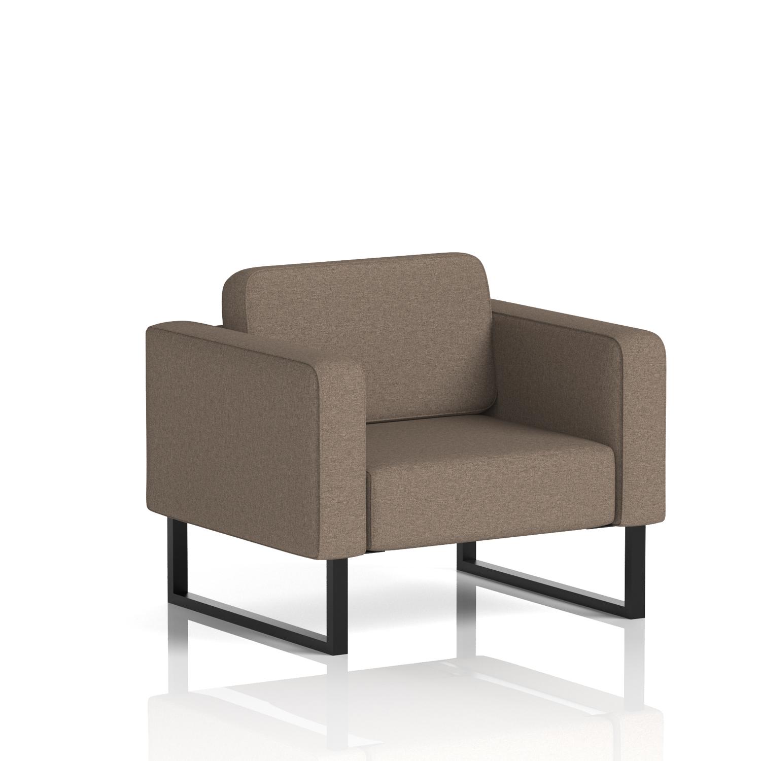 Brixworth Armchair With Black Legs In X2 Fabric - Theory Brixworth Armchair With Black Legs In X2 Fabric - Theory