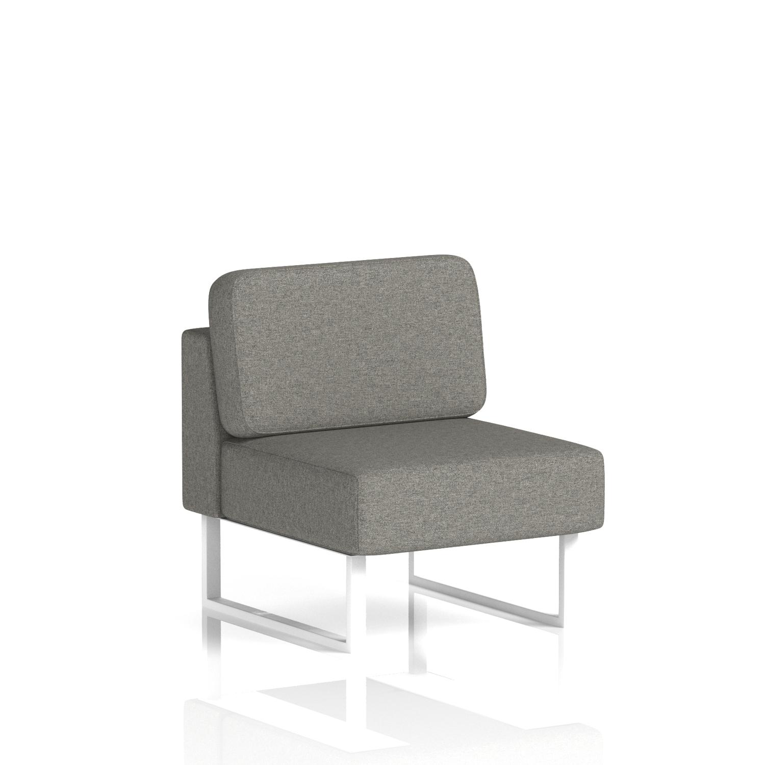 Brixworth Modular Seating Central Unit With White Legs In X2 Fabric - Number