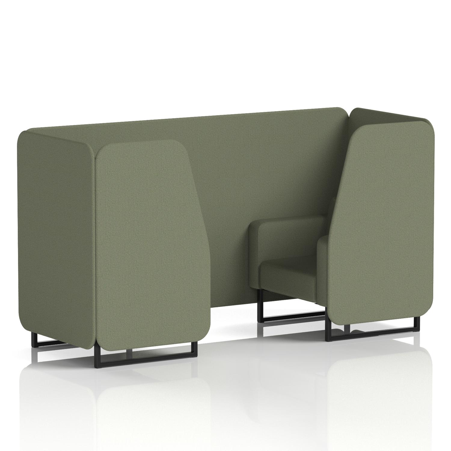 Brixworth Booth In Single Tone (Main Line Flax - Monument Panels And Sofa)