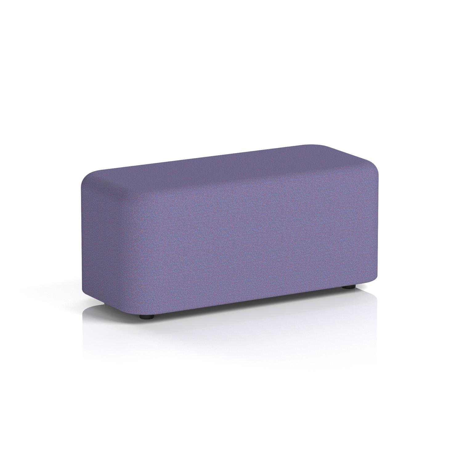 Harlestone Small Rectangular Stool In Synergy Fabric - Order Body And Top