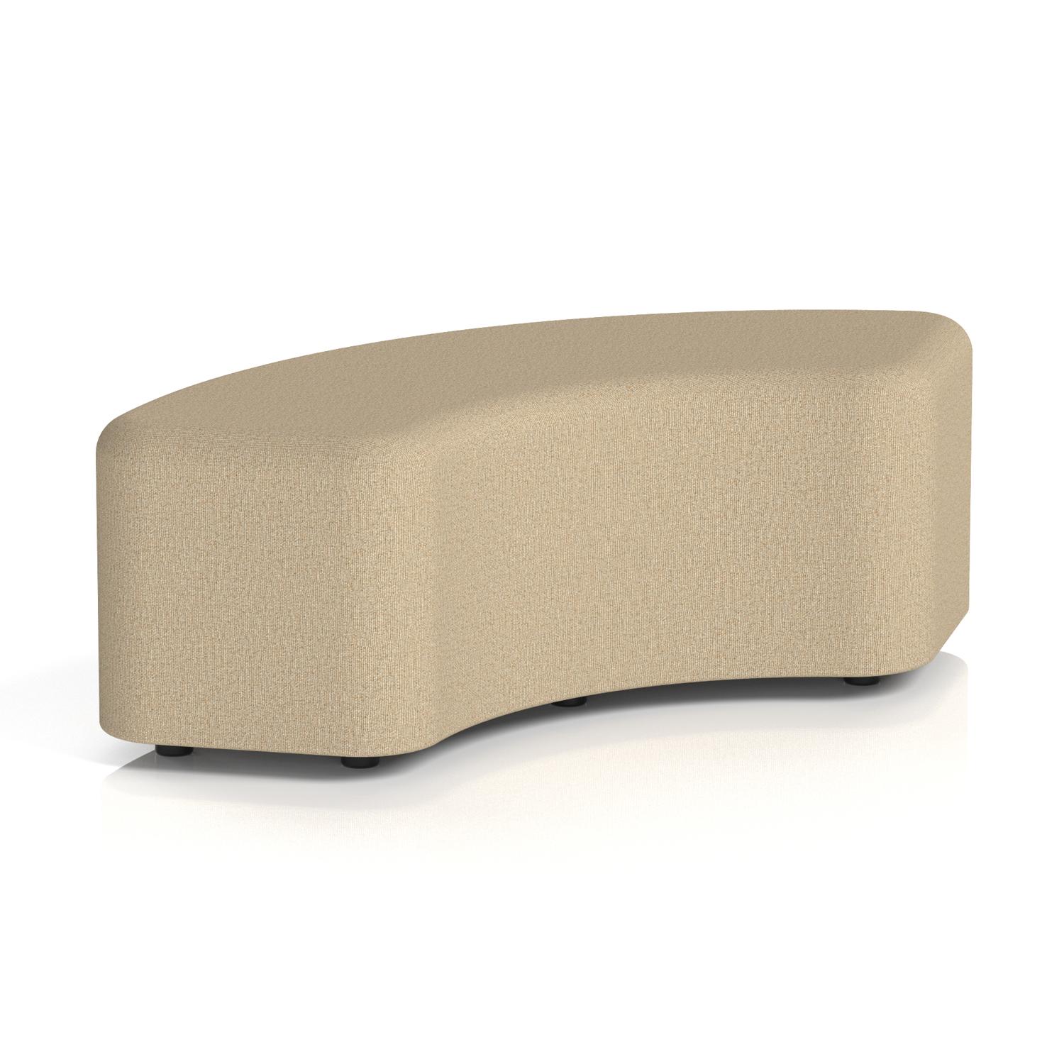 Harlestone 90 Degree Stool In Main Line Flax Fabric - Upminster Body And Top
