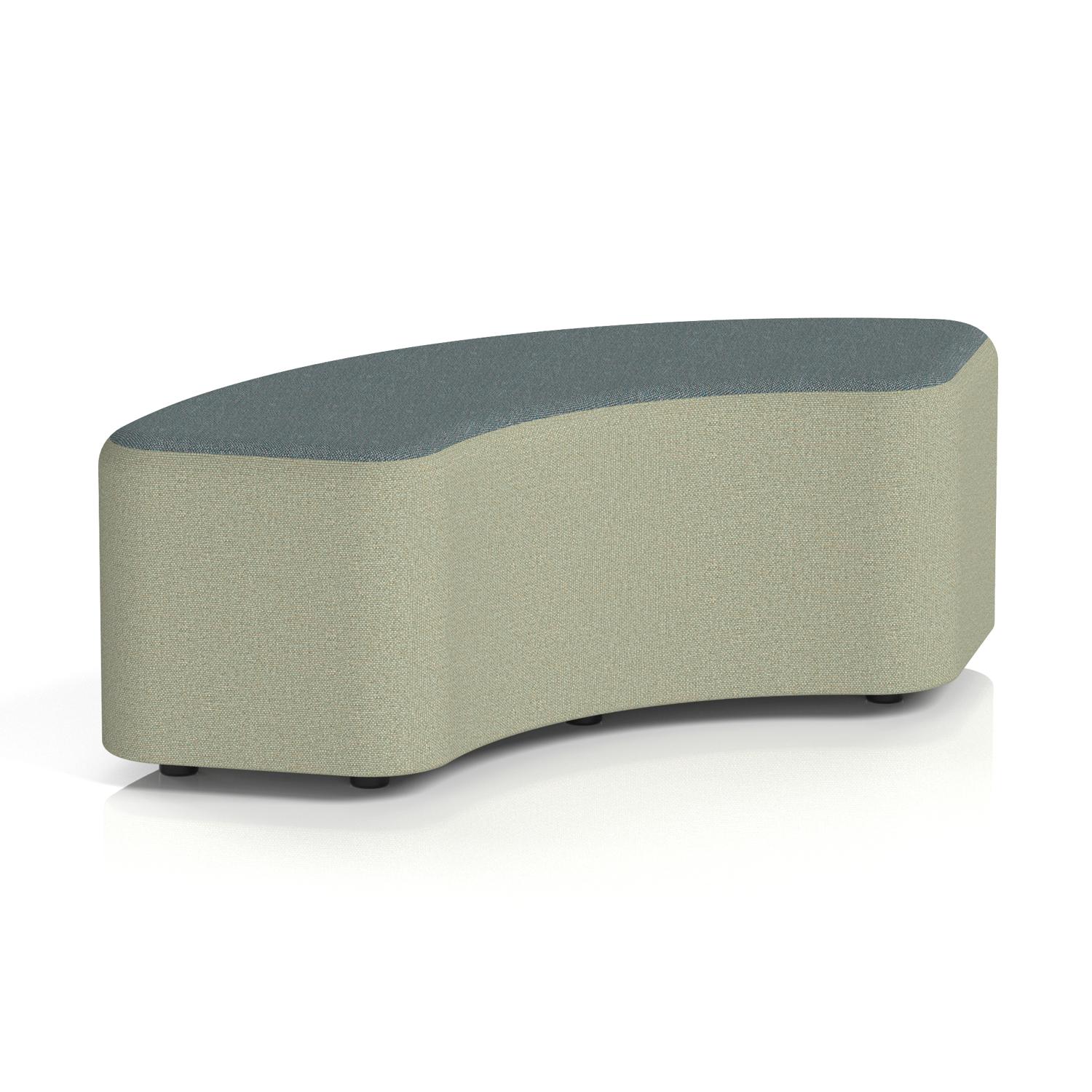 Harlestone 90 Degree Stool In Main Line Flax Fabric - Newbury Body Westminster Top