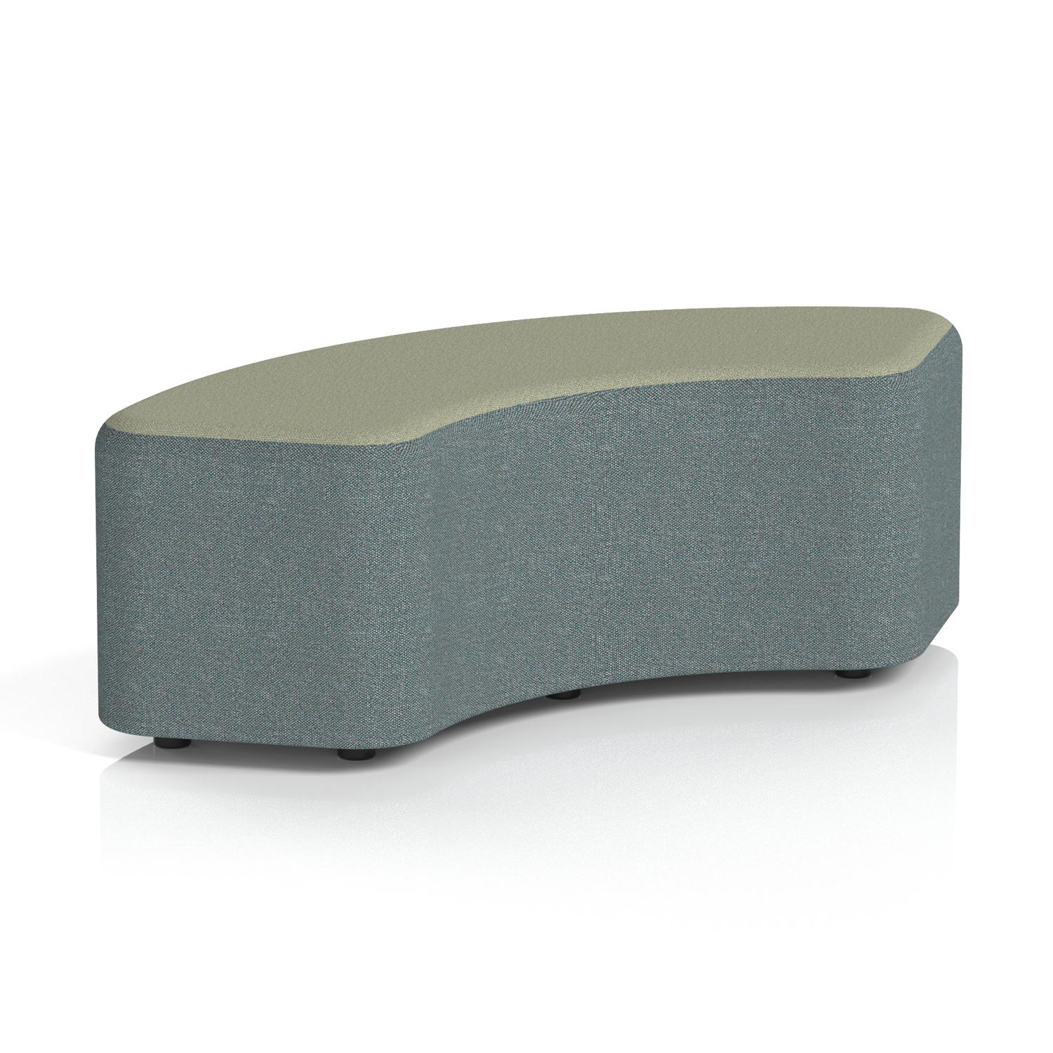 Harlestone 90 Degree Stool In Main Line Flax Fabric - Westminster Body Newbury Top