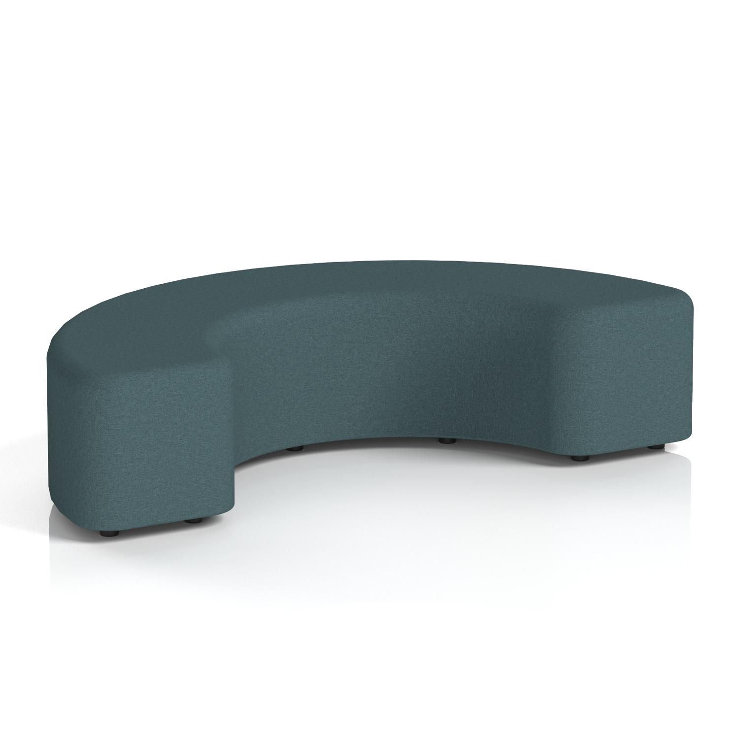 Harlestone 180 Degree Stool In X2 Fabric - Polygon Body And Top